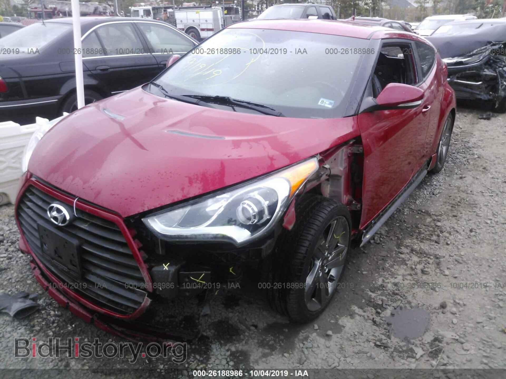 2014 HYUNDAI VELOSTER - VIN: KMHTC6AE2EU205302 - Фото 6