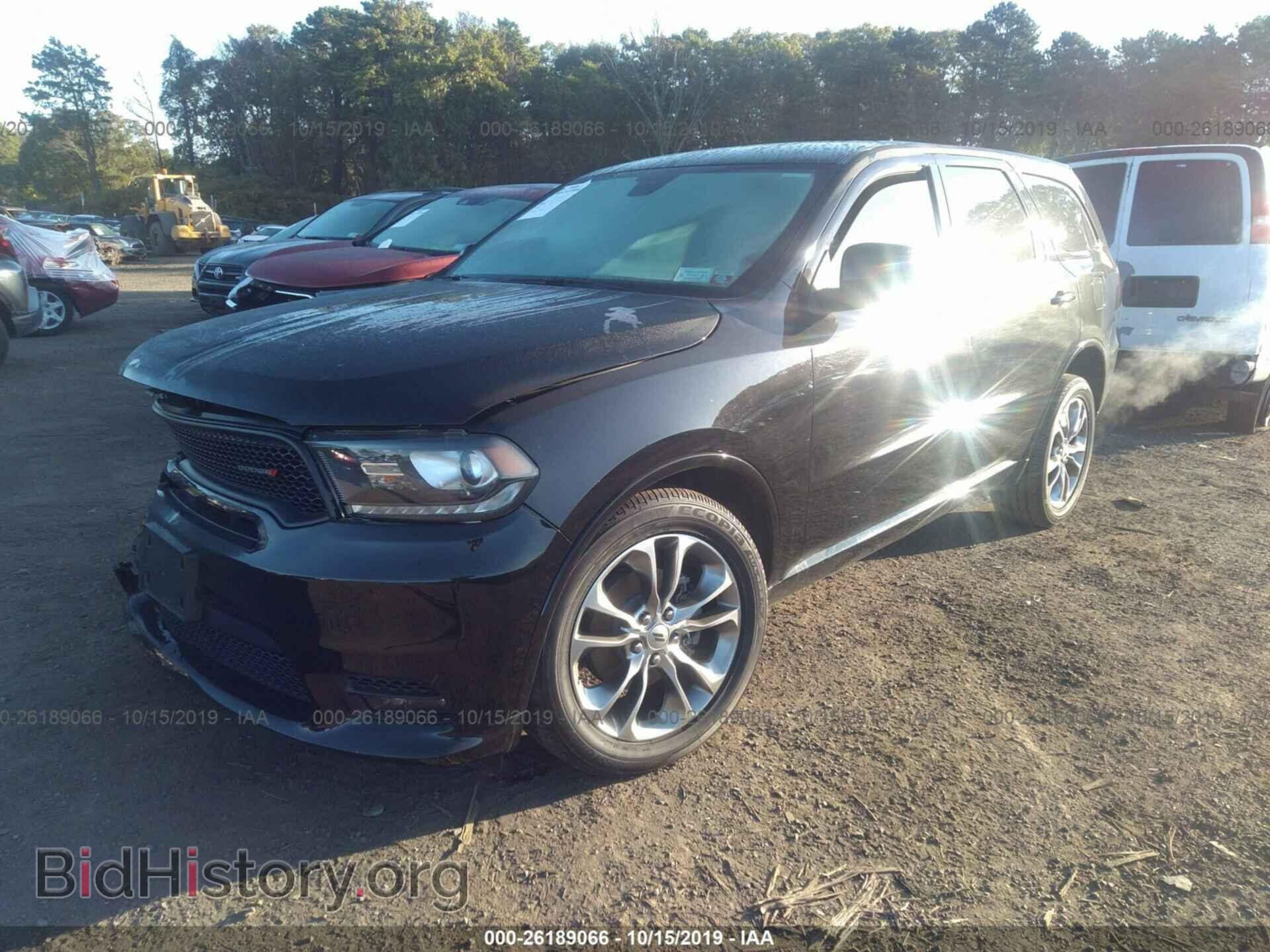 2019 DODGE DURANGO - VIN: 1C4RDJDG9KC604009 - Фото 2