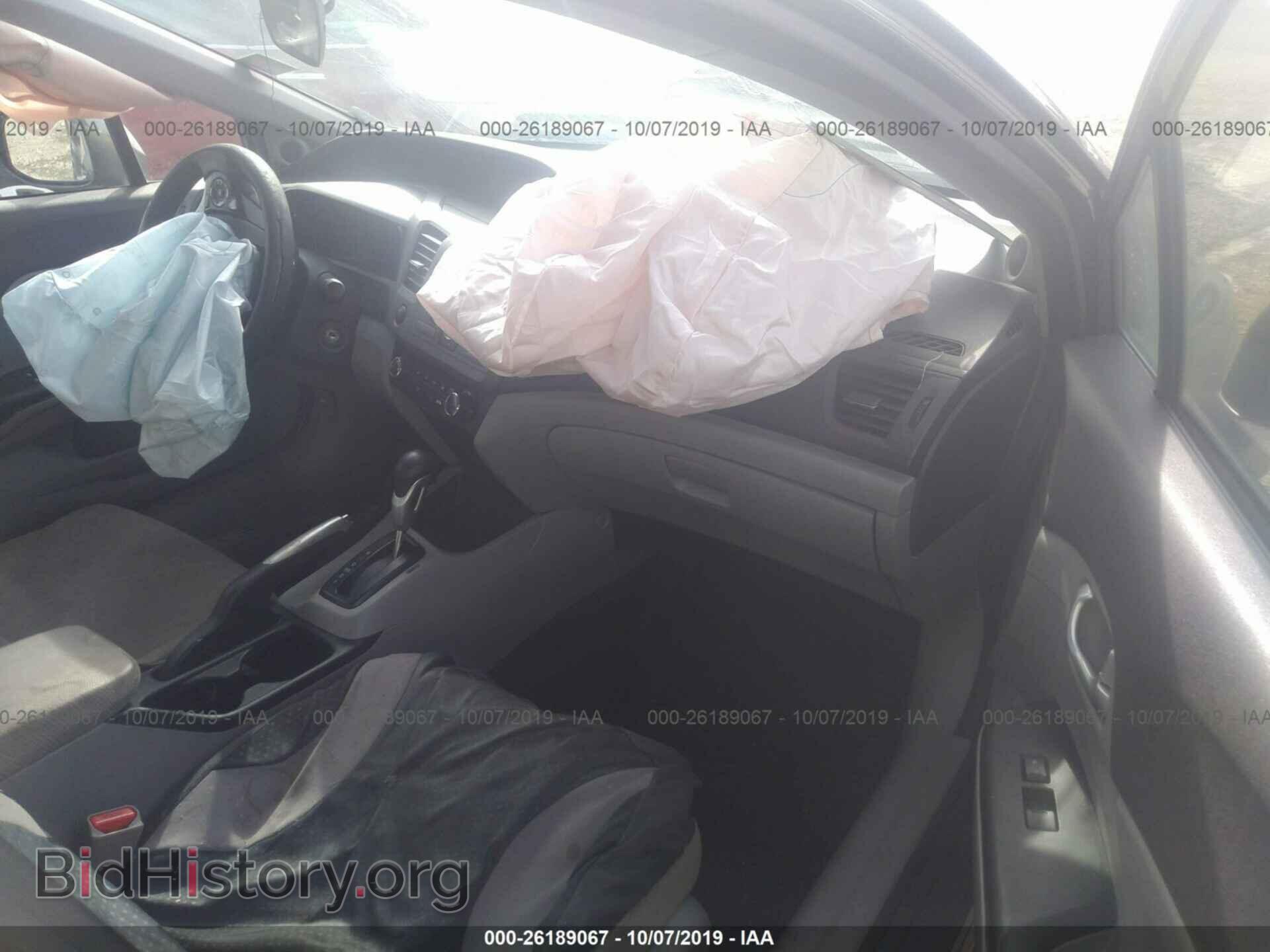 2012 HONDA CIVIC - VIN: 19XFB2F86CE026093 - Фото 5