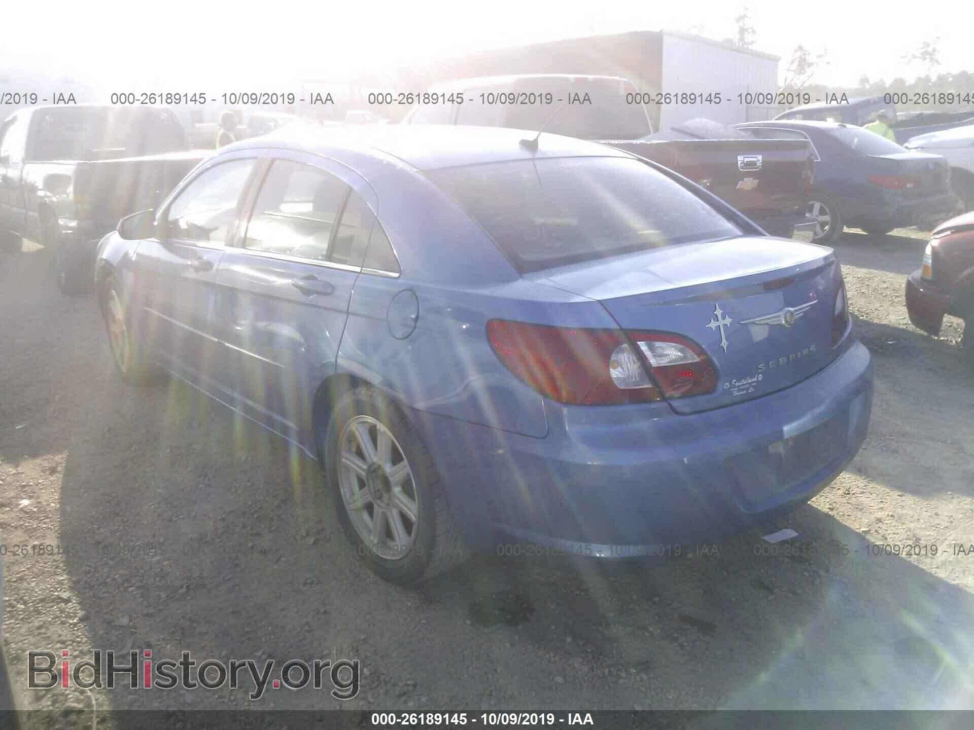 2007 CHRYSLER SEBRING - VIN: 1C3LC56R47N519318 - Фото 3