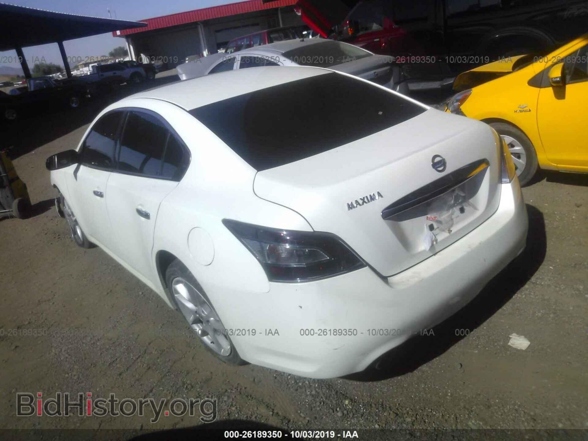 2012 NISSAN MAXIMA - VIN: 1N4AA5APXCC822193 - Фото 3