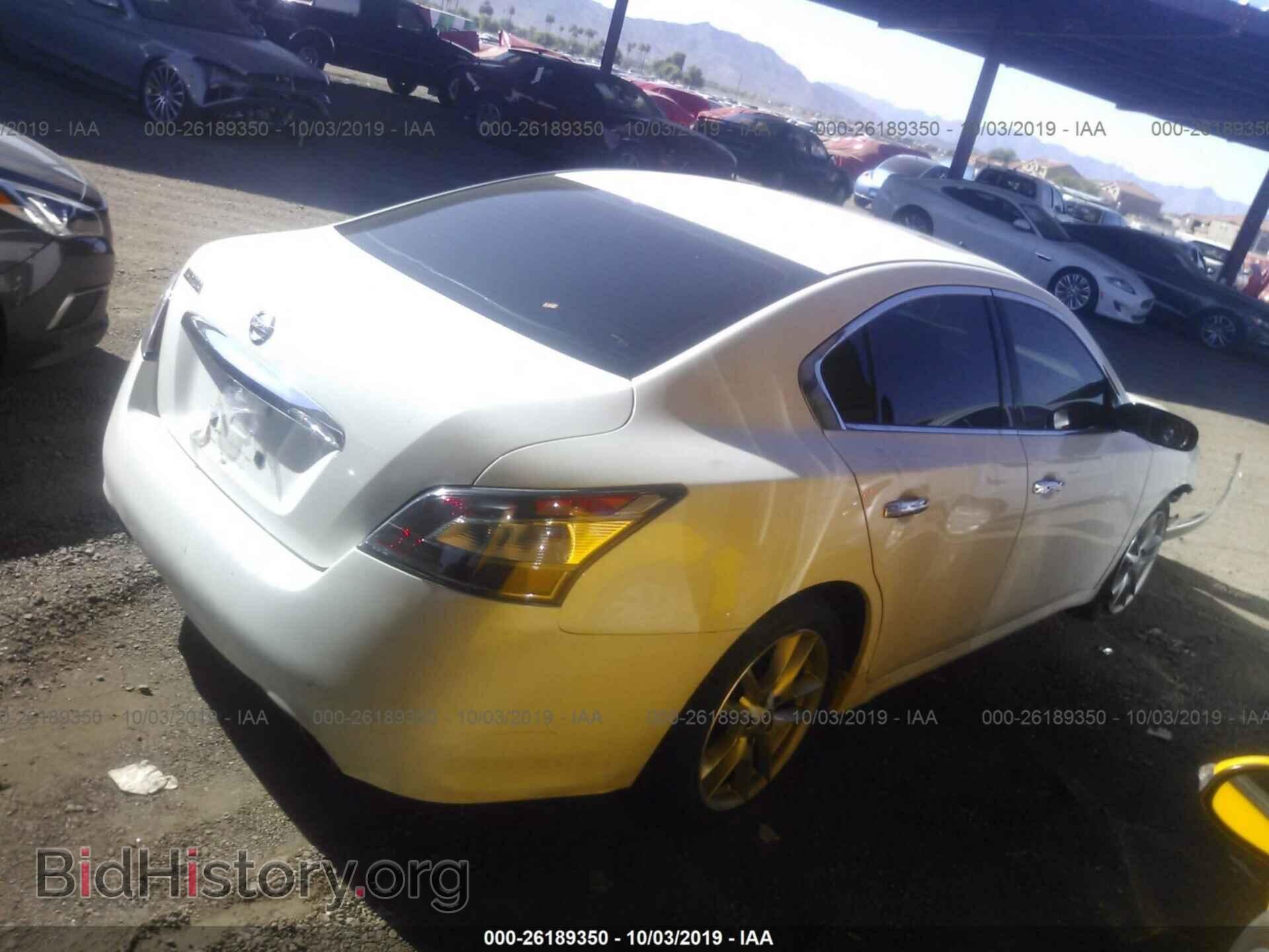 2012 NISSAN MAXIMA - VIN: 1N4AA5APXCC822193 - Фото 4