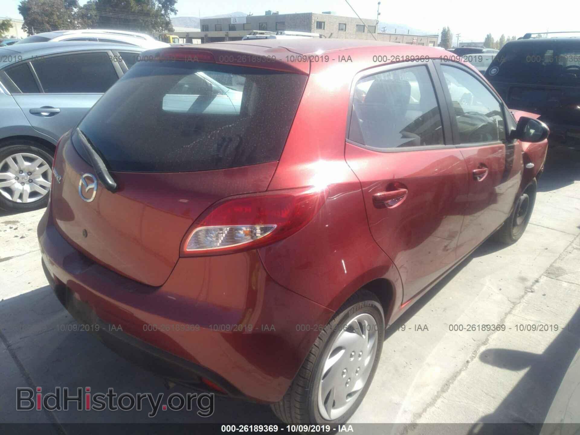 2014 MAZDA MAZDA2 - VIN: JM1DE1KZ5E0188851 - Фото 4