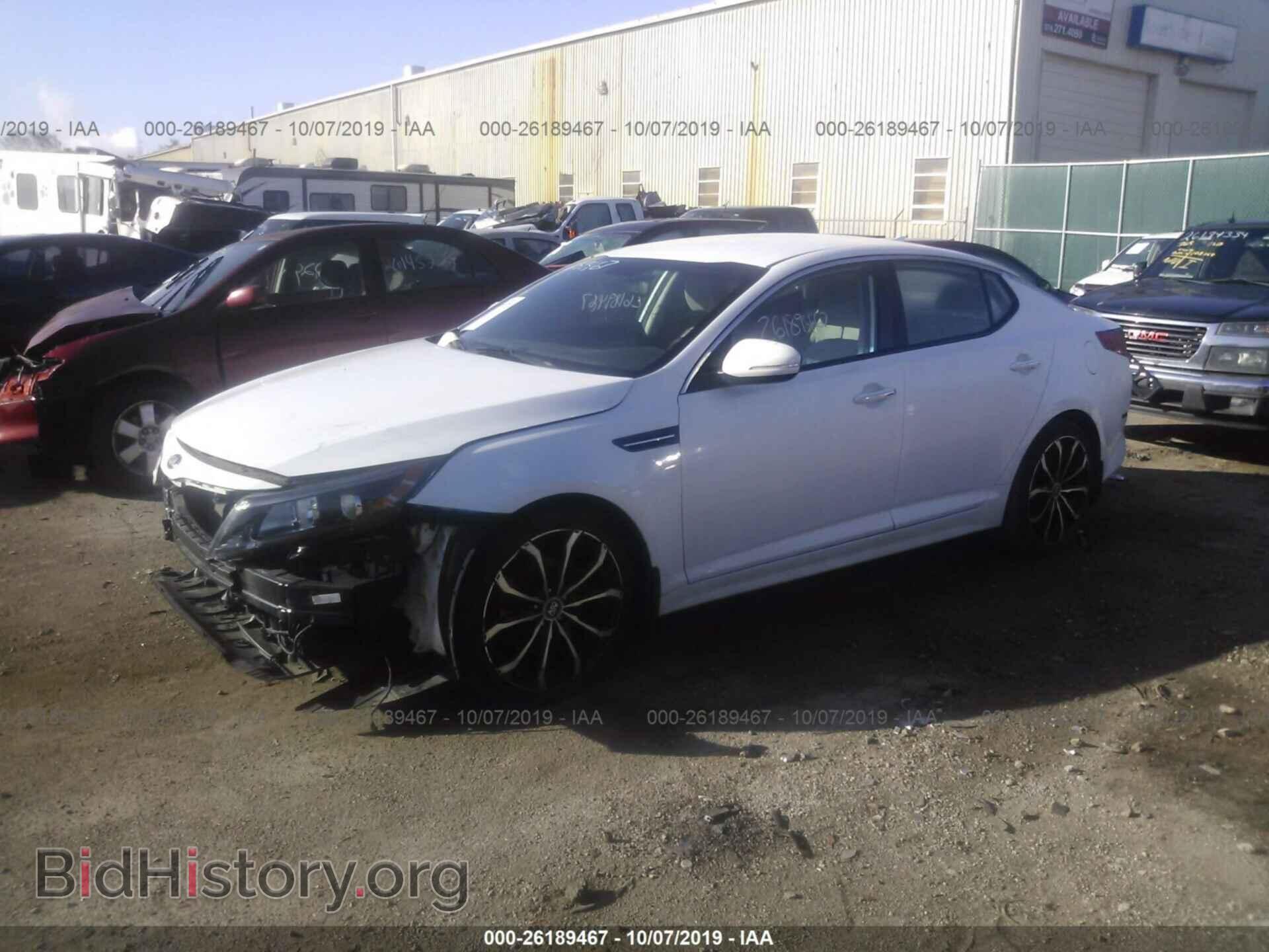2014 KIA OPTIMA - VIN: 5XXGM4A73EG341596 - Фото 2