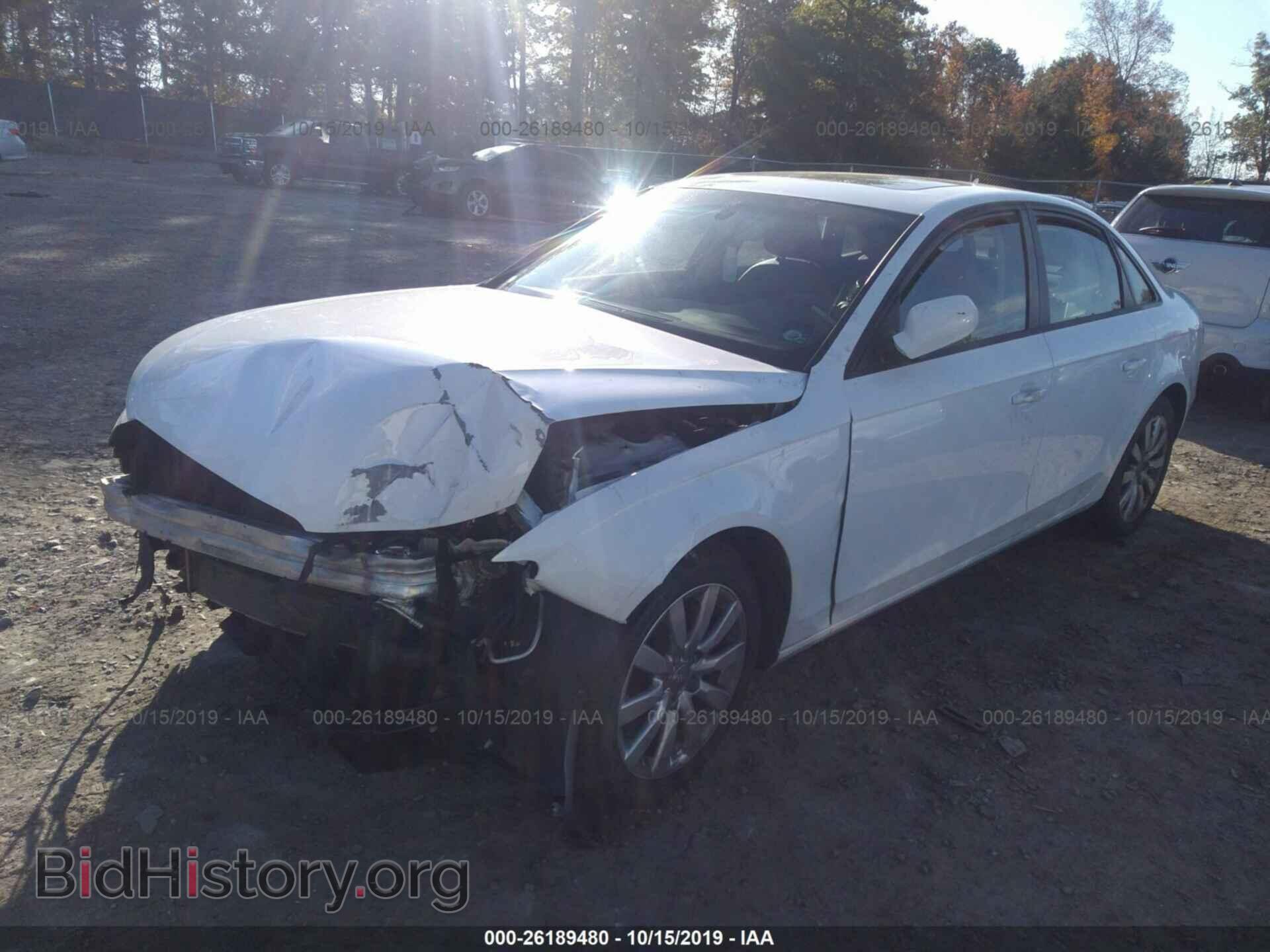 2013 AUDI A4 - VIN: WAUBFAFL0DN031401 - Photo 2