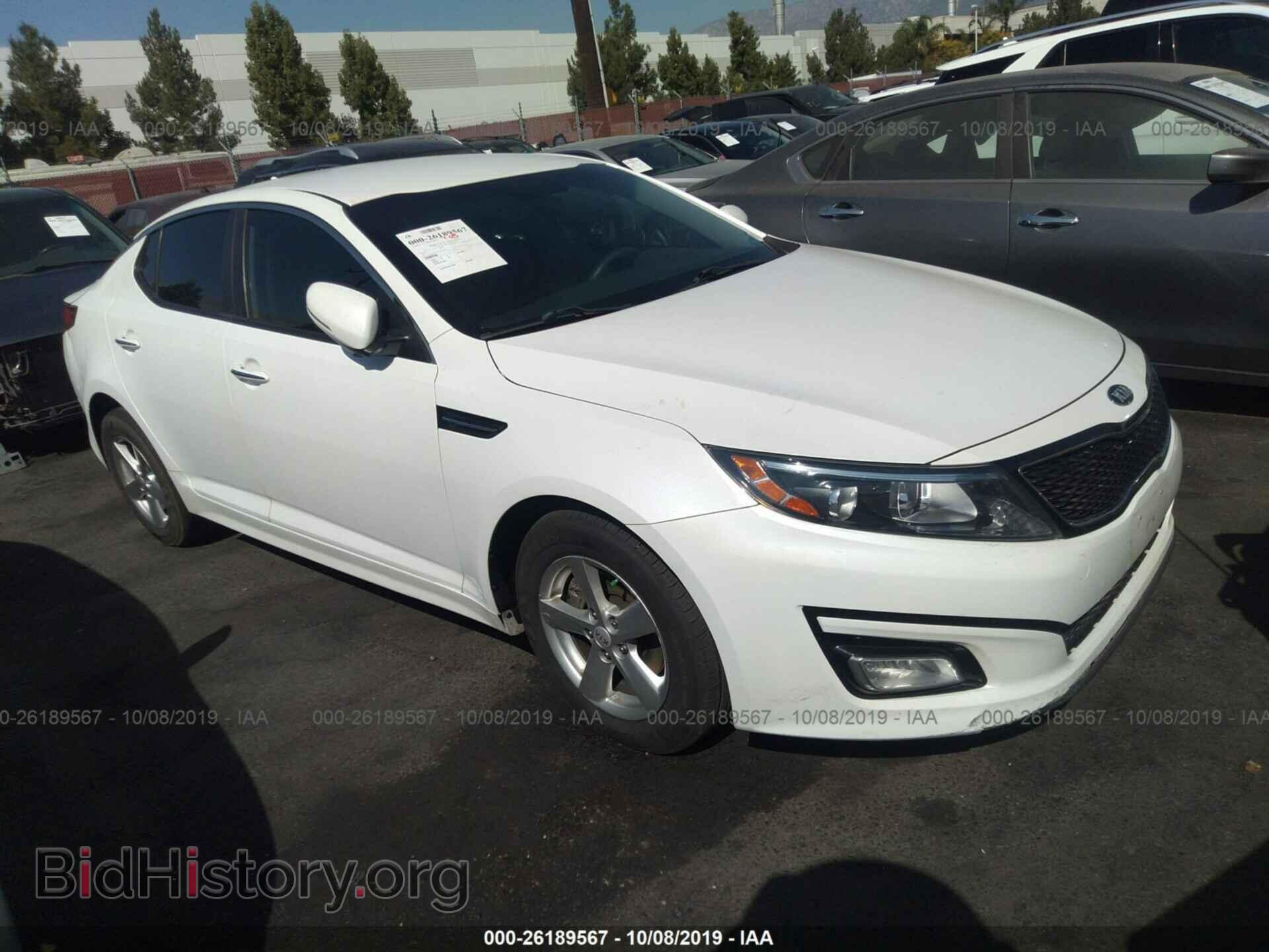 Photo KNAGM4A79F5589533 - KIA OPTIMA 2015