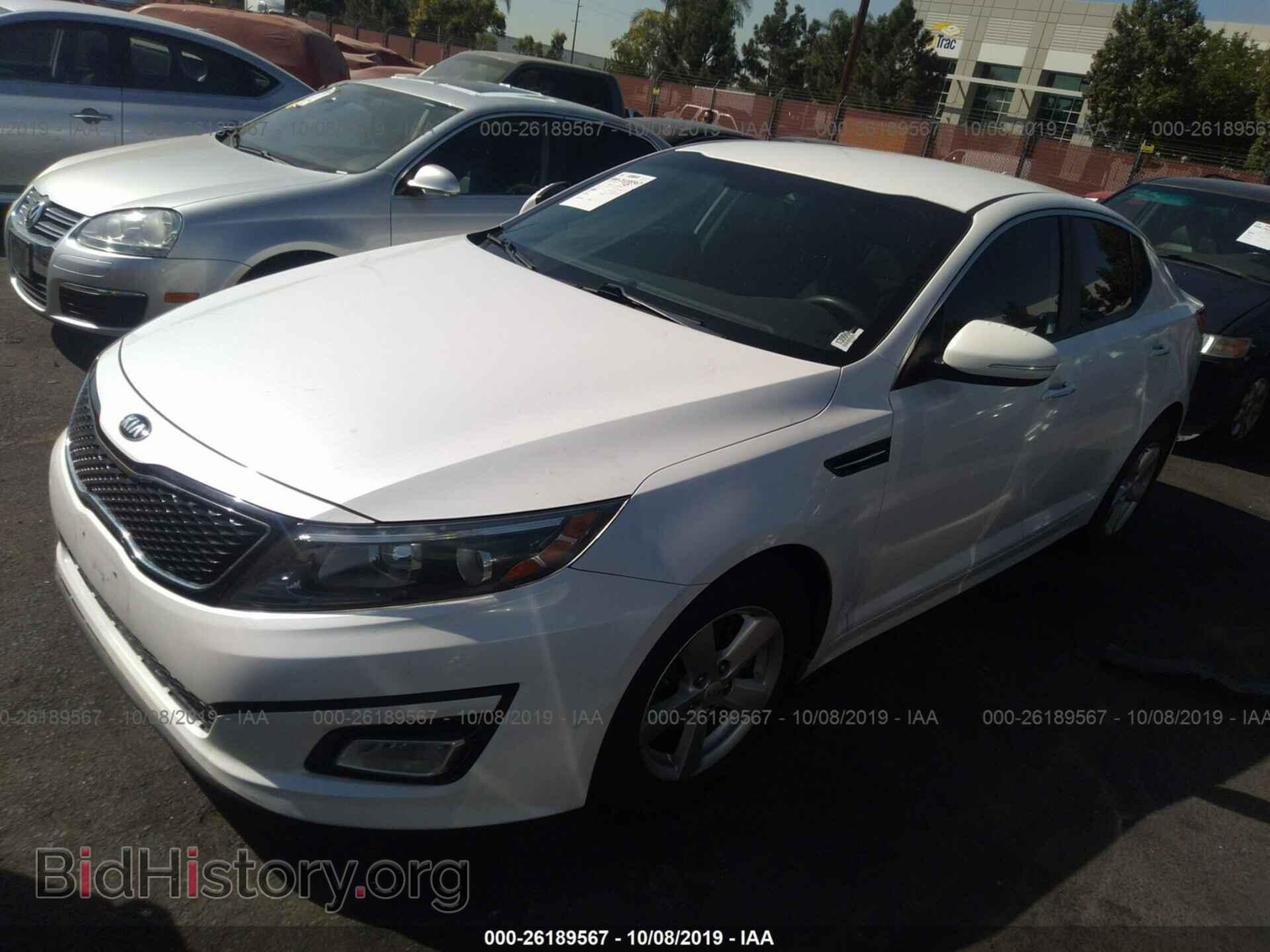 2015 KIA OPTIMA - VIN: KNAGM4A79F5589533 - Photo 2