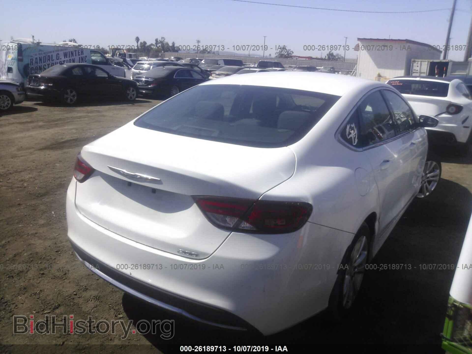 2015 CHRYSLER 200 - VIN: 1C3CCCAB5FN601135 - Фото 4