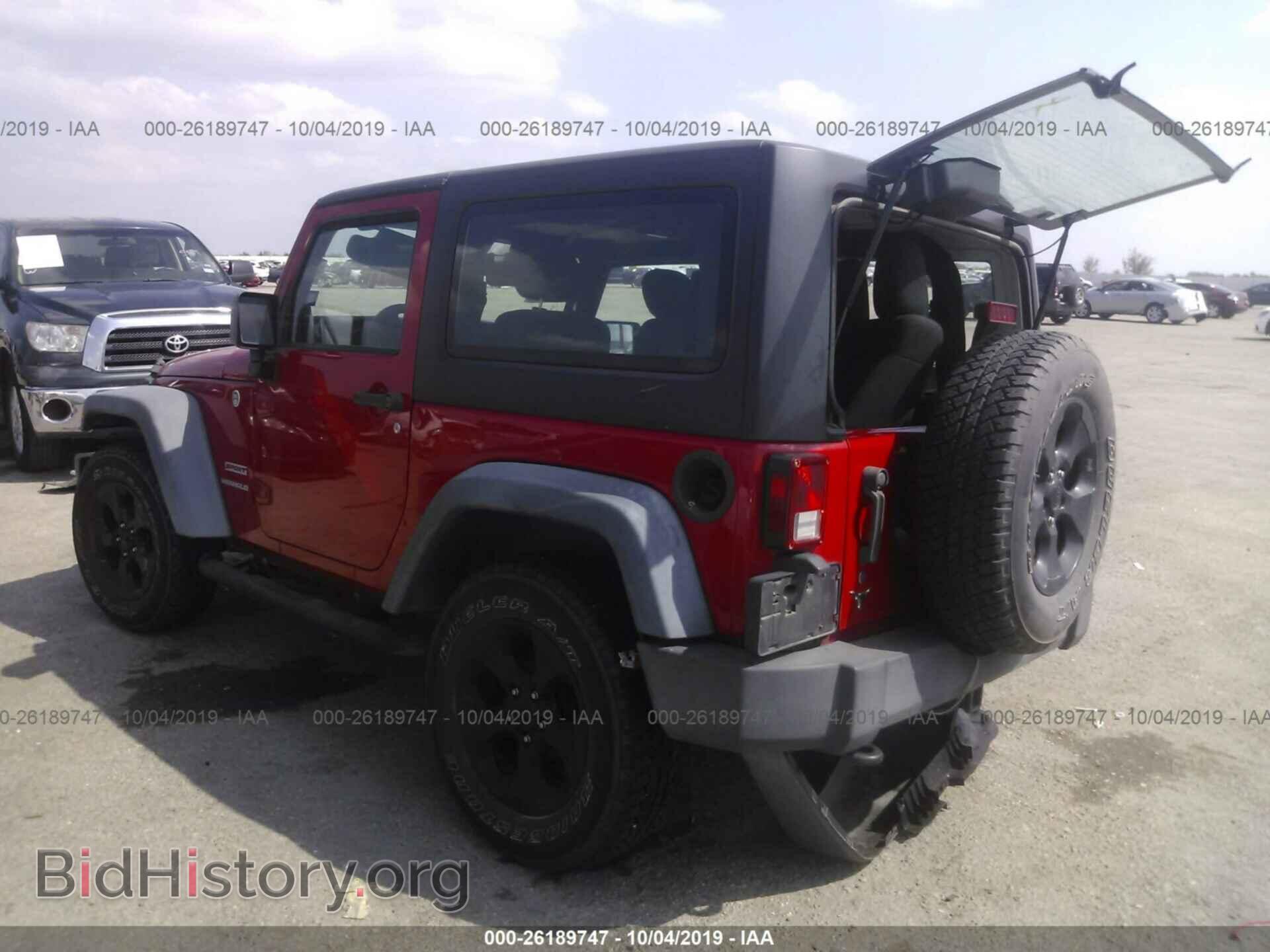 2012 JEEP WRANGLER - VIN: 1C4AJWAG2CL101625 - Фото 3