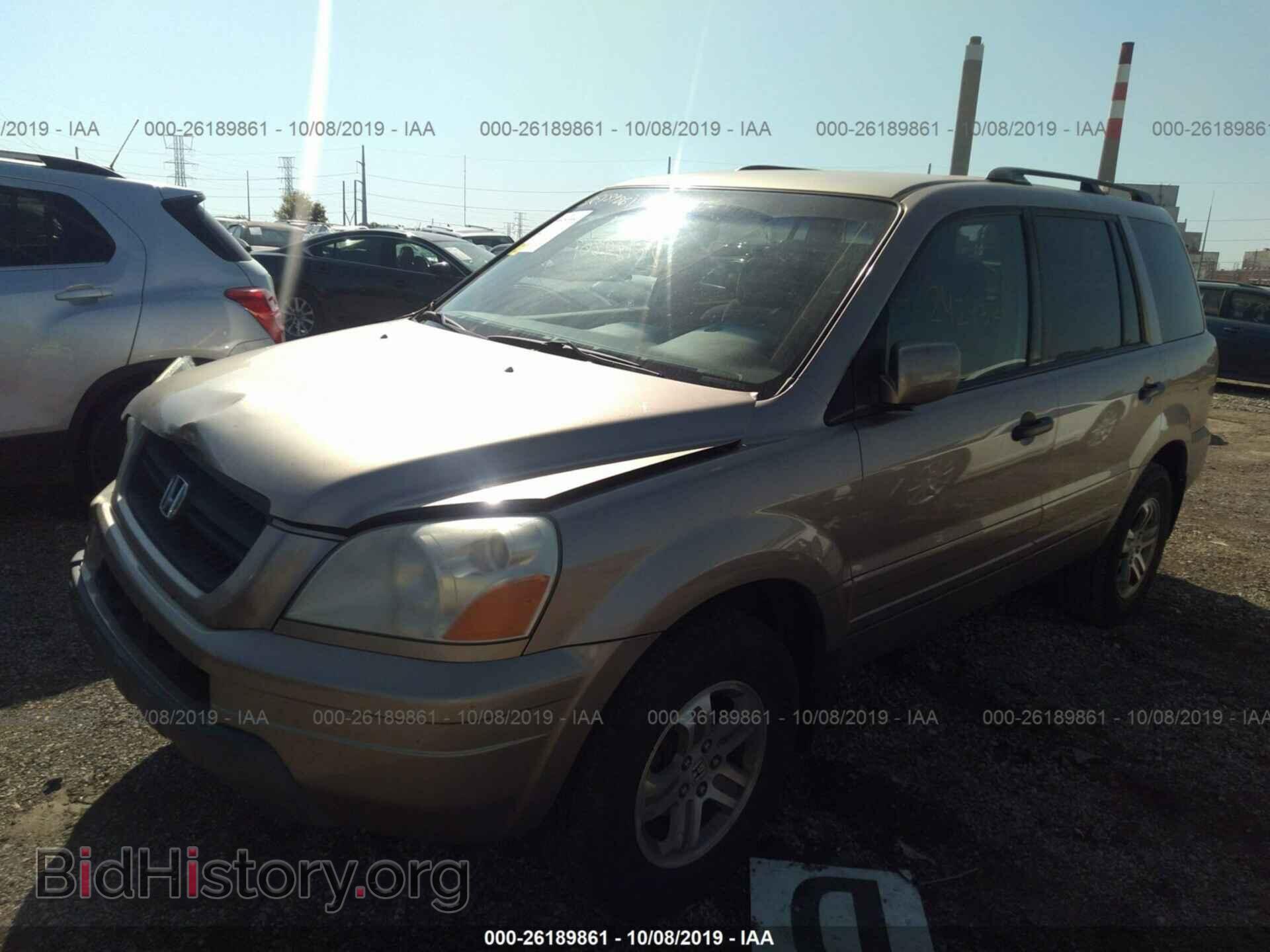 2005 HONDA PILOT - VIN: 5FNYF18425B044556 - Фото 2