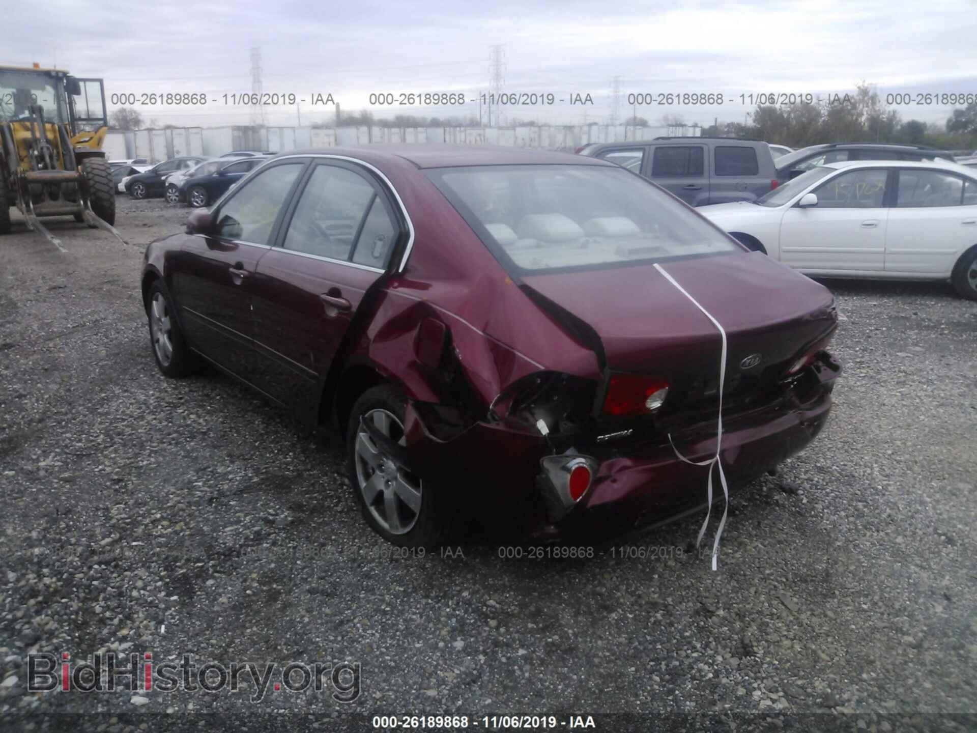 2006 KIA OPTIMA - VIN: KNAGE123465049174 - Фото 3