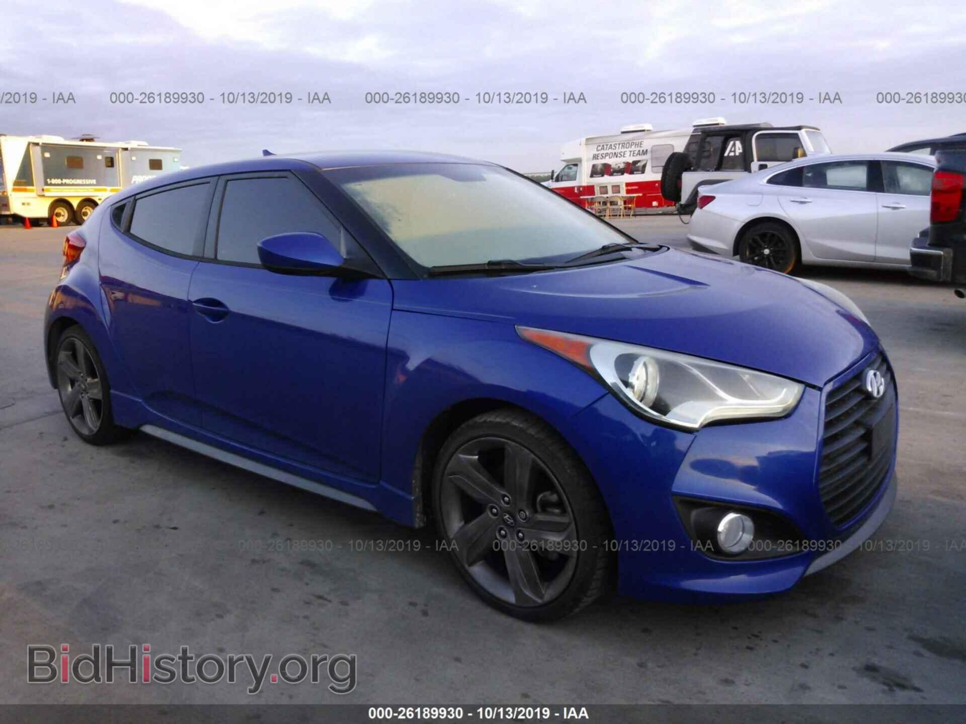 Фотография KMHTC6AE8EU201285 - HYUNDAI VELOSTER 2014