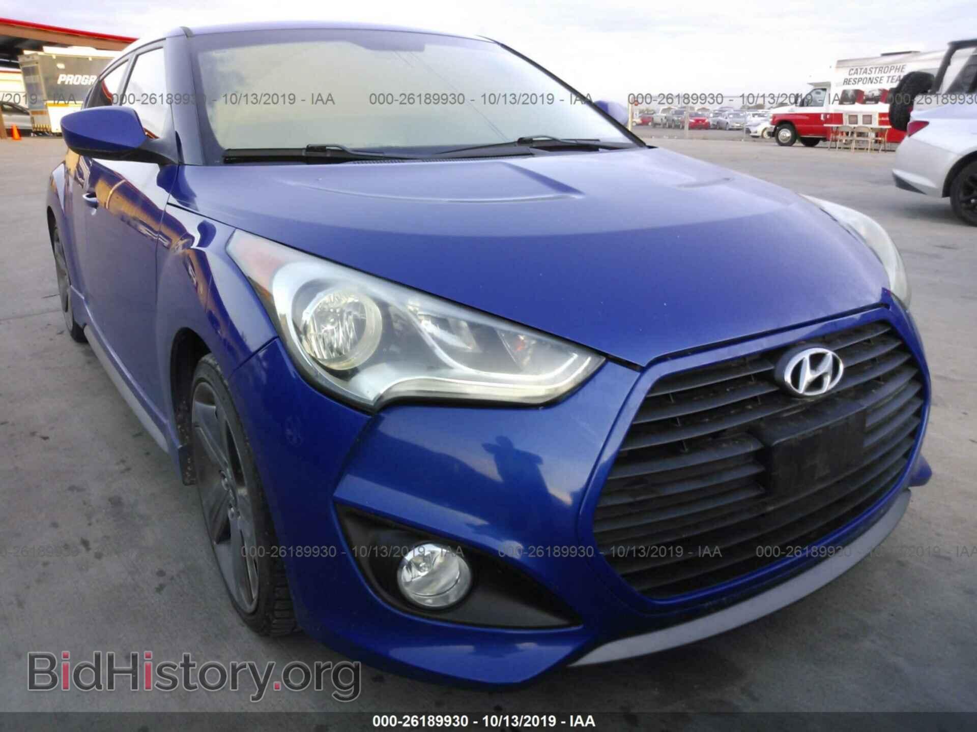 2014 HYUNDAI VELOSTER - VIN: KMHTC6AE8EU201285 - Фото 6