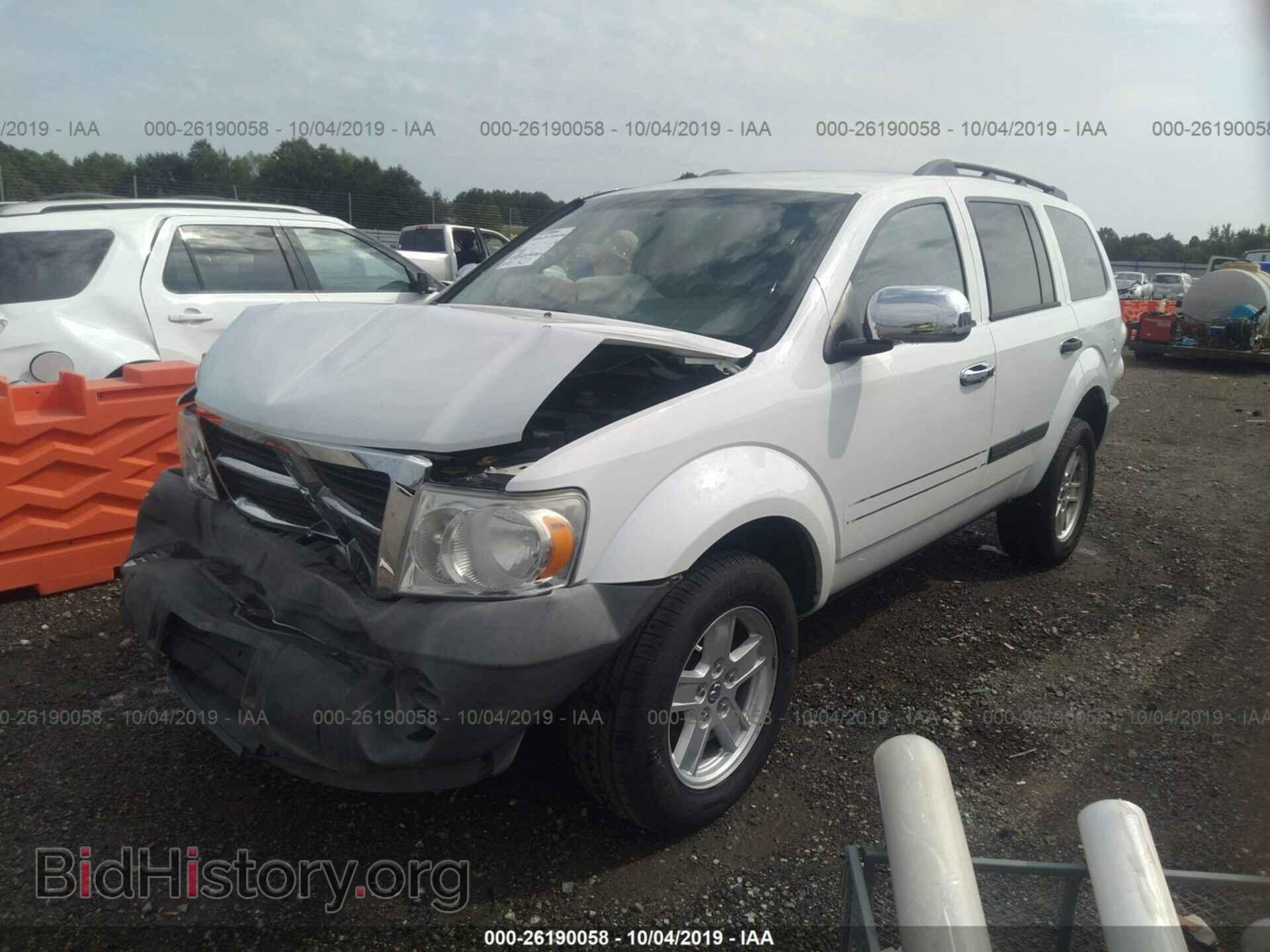2008 DODGE DURANGO - VIN: 1D8HD38K28F112968 - Фото 2