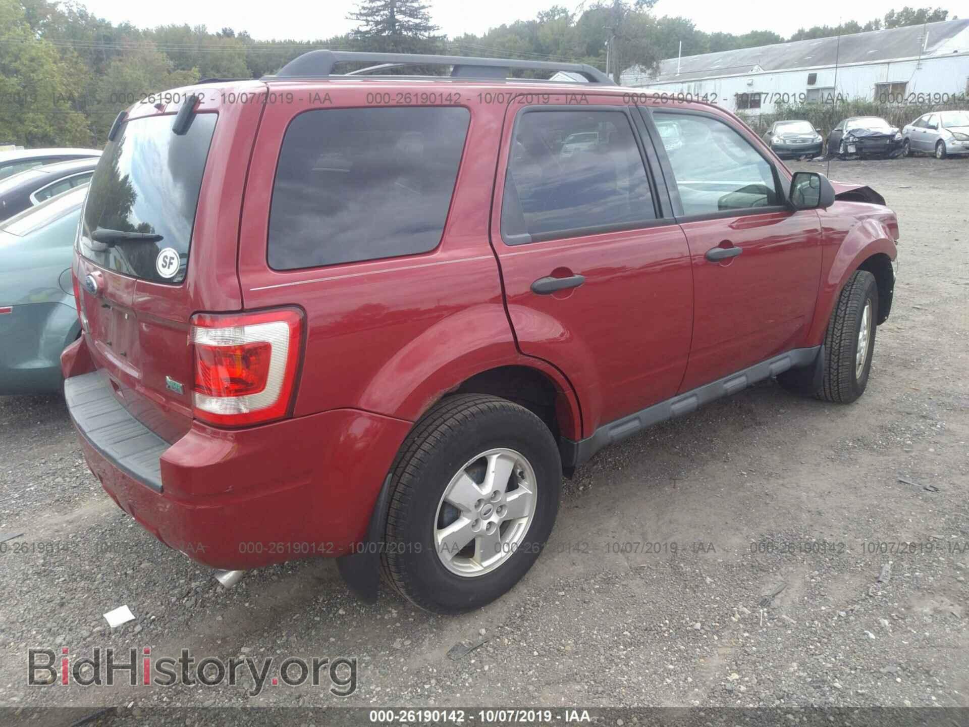 2011 FORD ESCAPE - VIN: 1FMCU9DG6BKB09241 - Фото 4