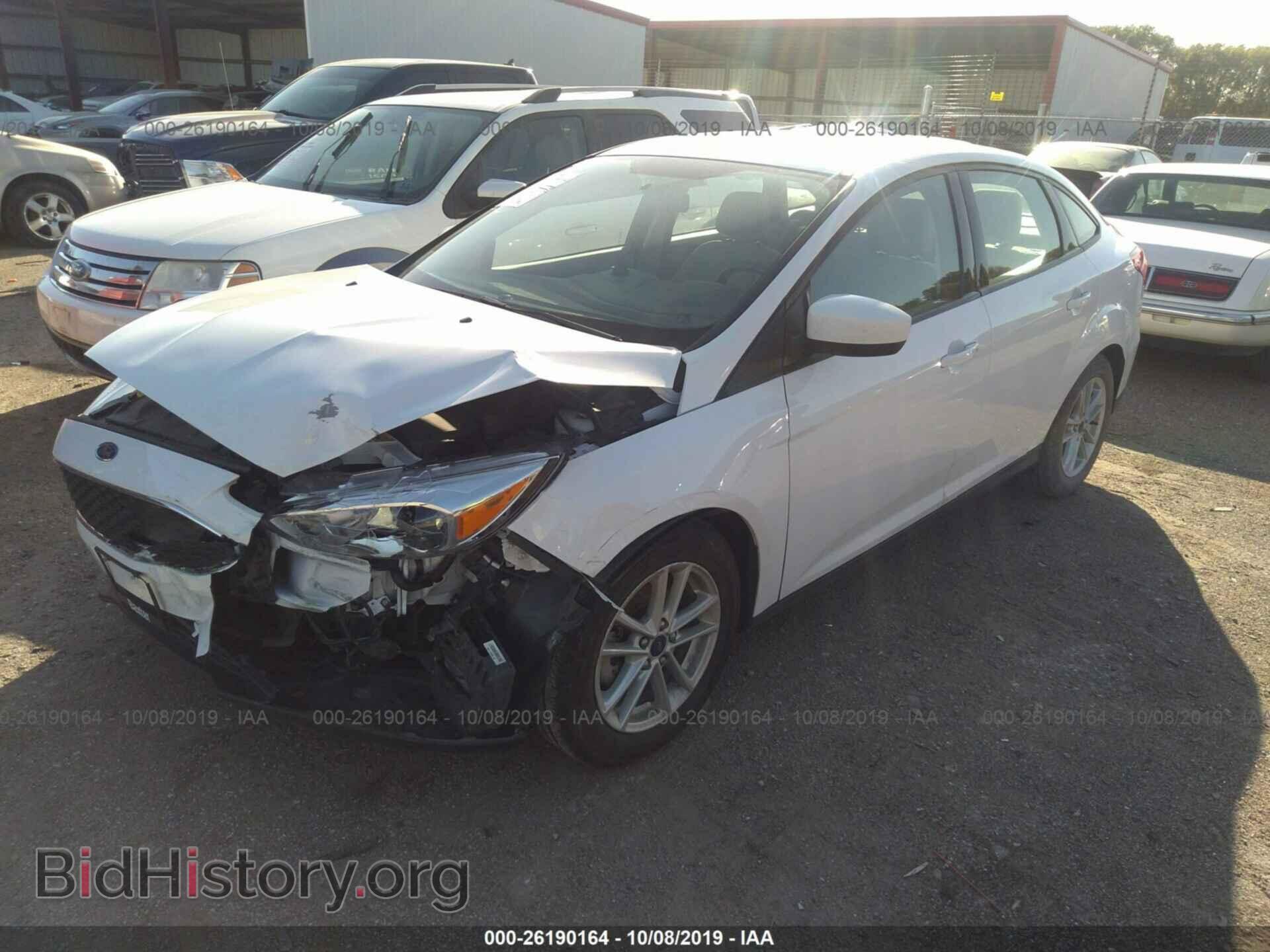 2018 FORD FOCUS - VIN: 1FADP3F25JL223387 - Фото 2