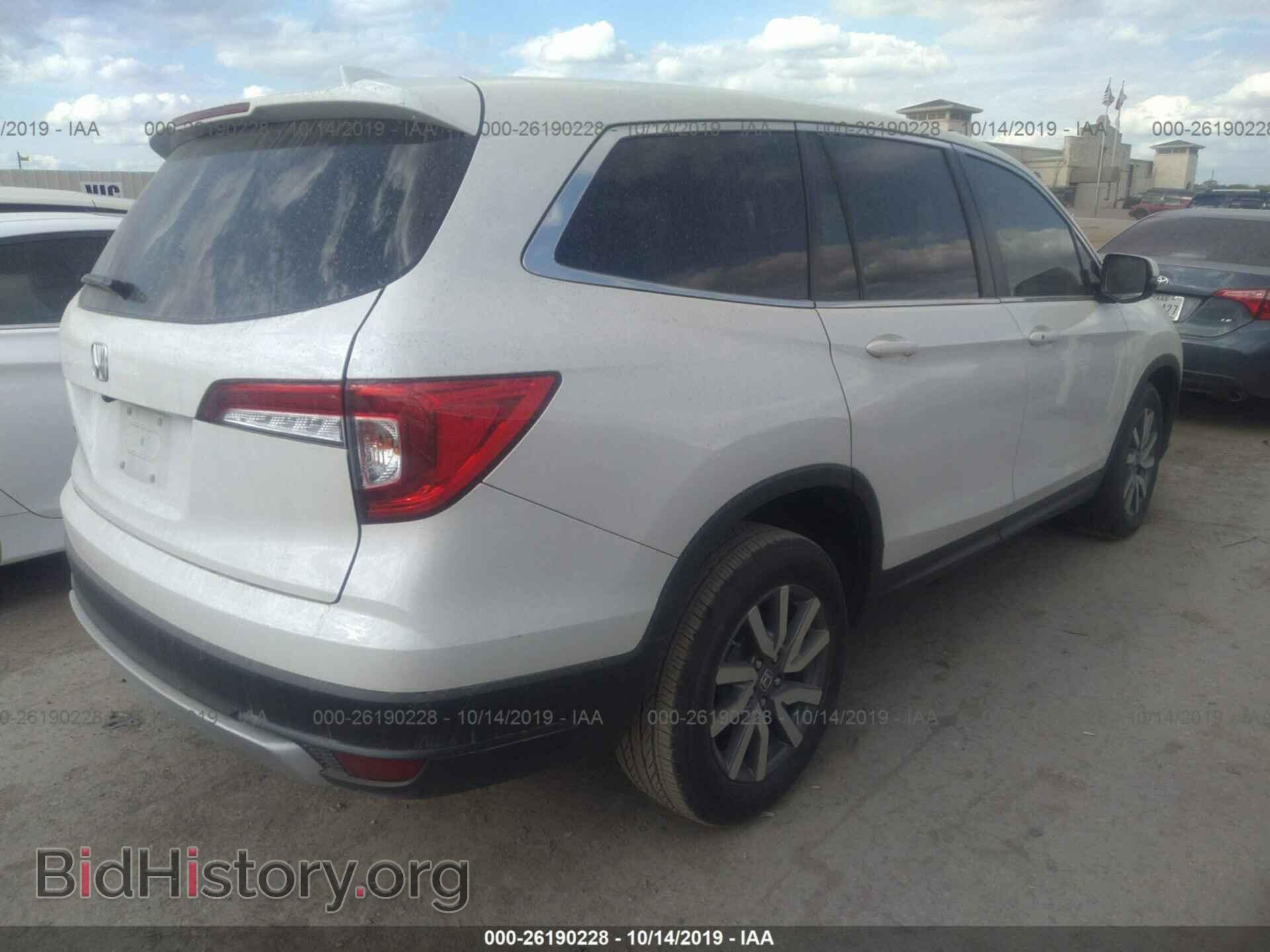 2019 HONDA PILOT - VIN: 5FNYF5H44KB007804 - Фото 4