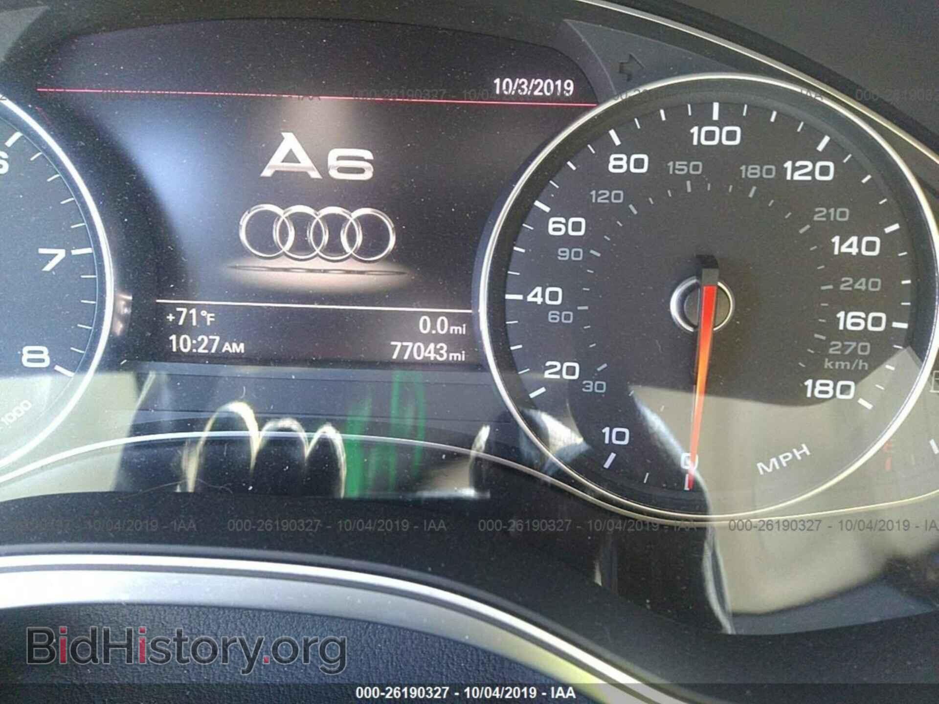 2012 AUDI A6 - VIN: WAUGGAFC8CN137712 - Photo 7