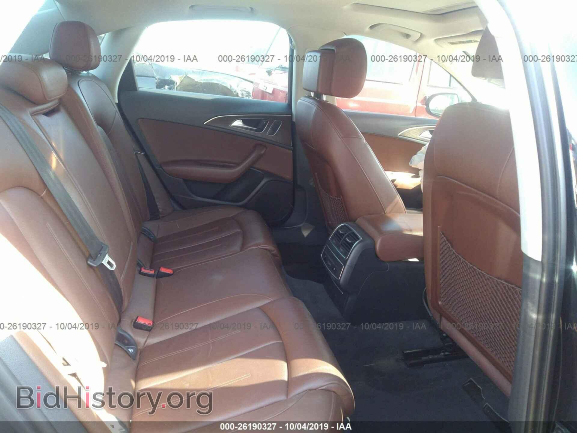 2012 AUDI A6 - VIN: WAUGGAFC8CN137712 - Photo 8
