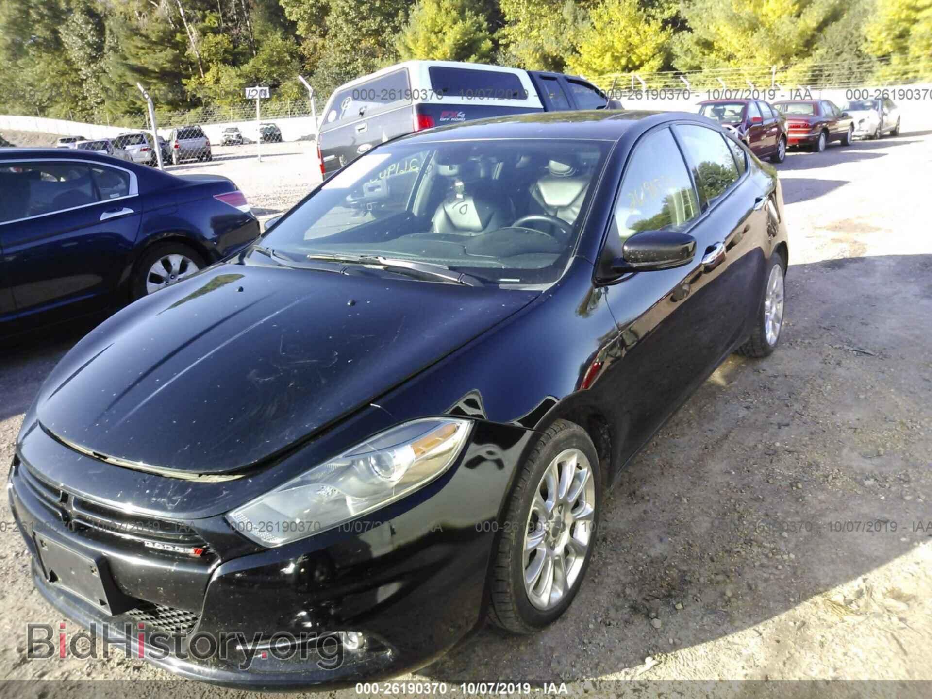 2013 DODGE DART - VIN: 1C3CDFCA3DD132665 - Фото 2