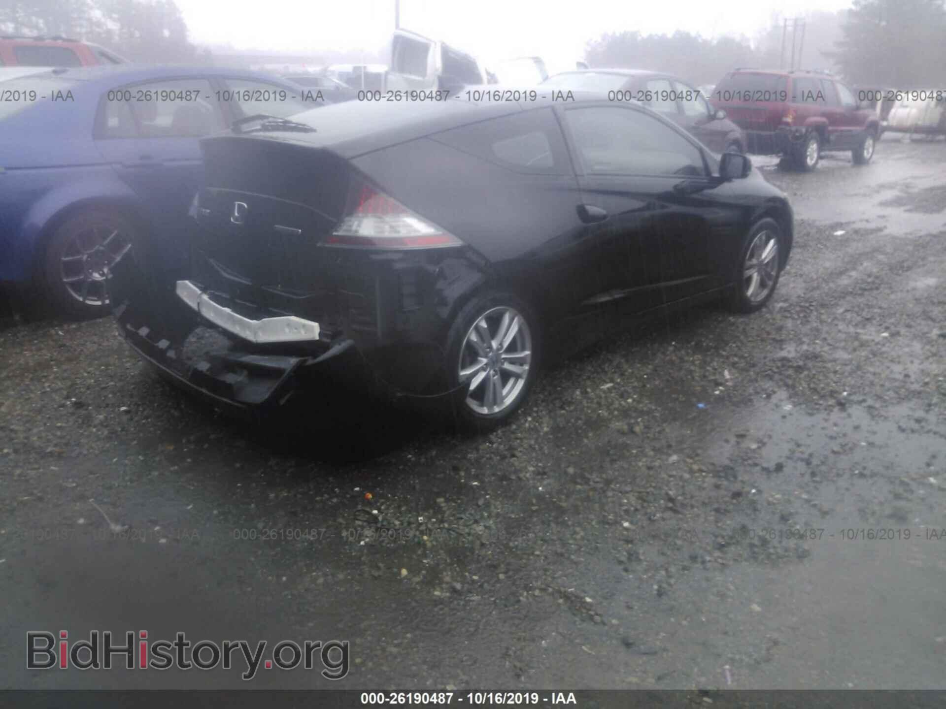 2011 HONDA CR-Z - VIN: JHMZF1D47BS005372 - Фото 4
