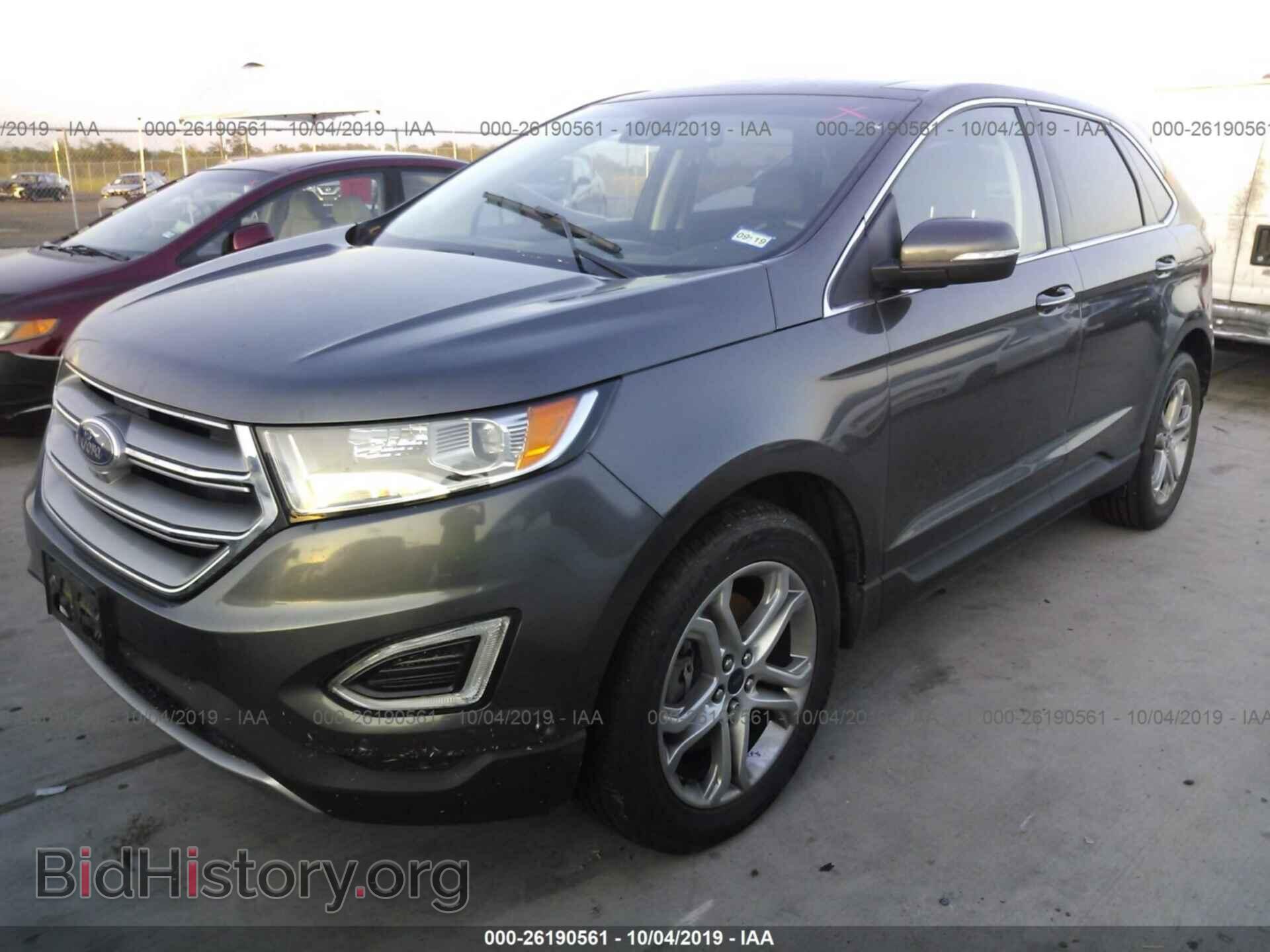 2017 FORD EDGE - VIN: 2FMPK3K86HBB16158 - Фото 2