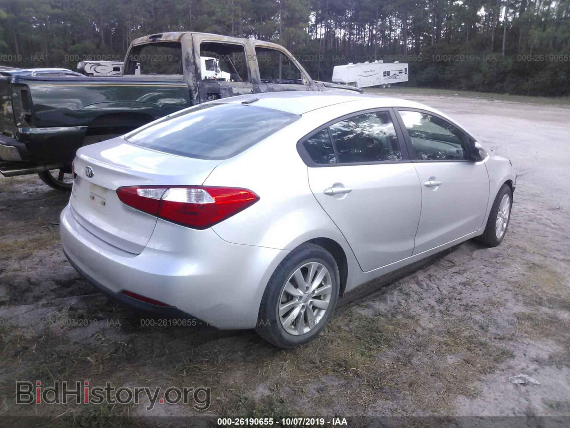 2014 KIA FORTE - VIN: KNAFX4A65E5101378 - Фото 4