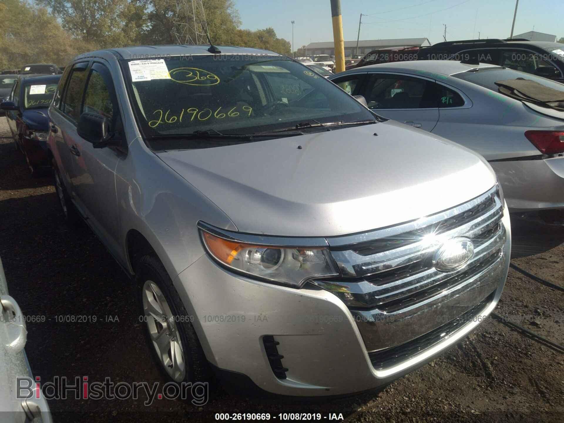 Photo 2FMDK3G96DBA63542 - FORD EDGE 2013