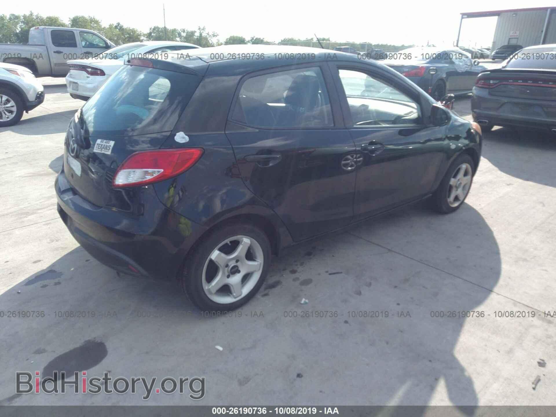 2012 MAZDA MAZDA2 - VIN: JM1DE1KYXC0135809 - Фото 4