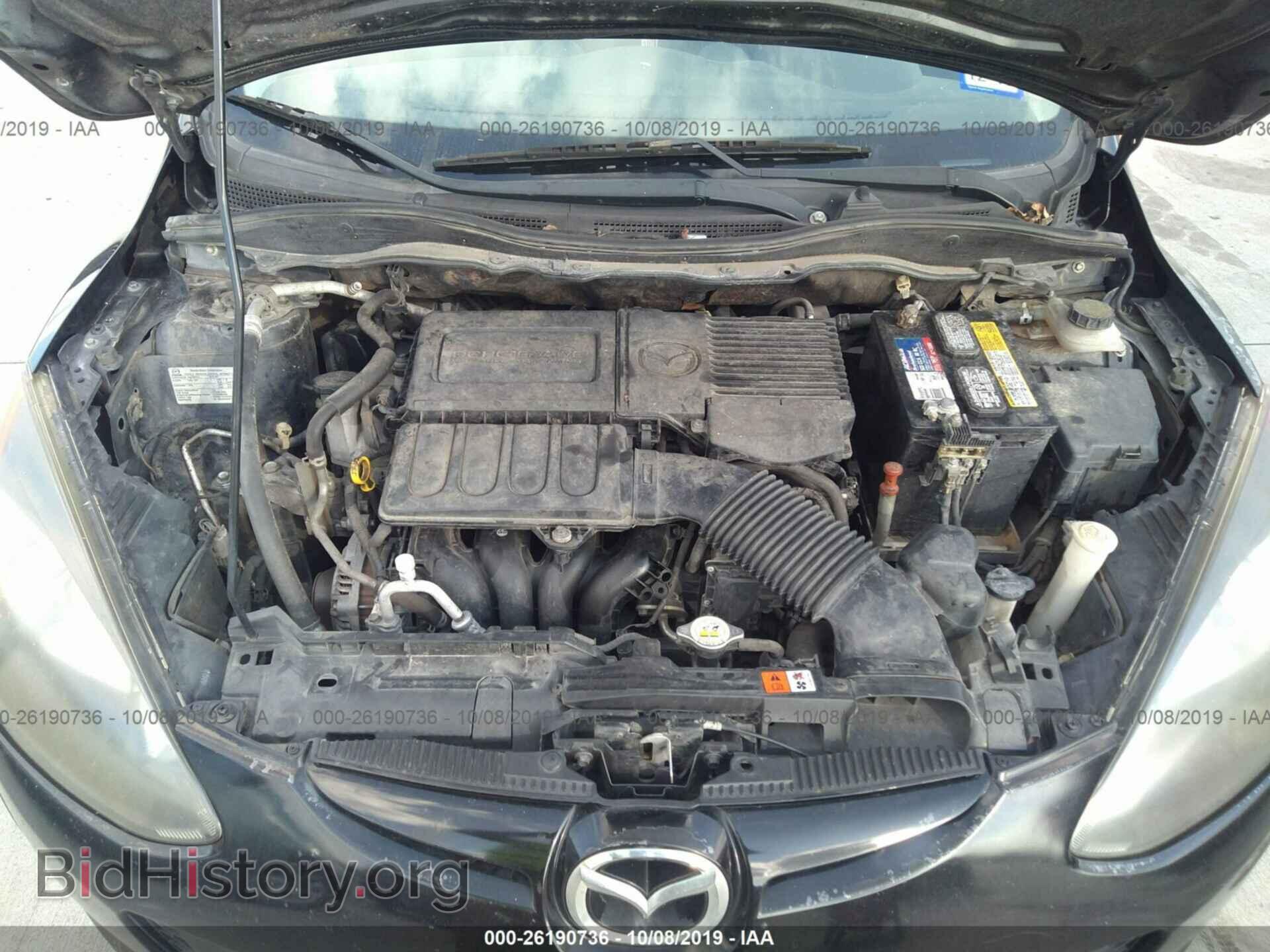 2012 MAZDA MAZDA2 - VIN: JM1DE1KYXC0135809 - Фото 10