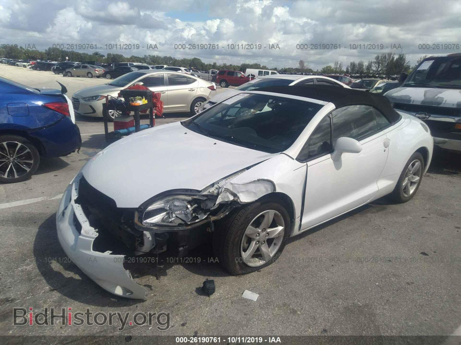 2008 MITSUBISHI ECLIPSE - VIN: 4A3AL25F68E005428 - Фото 2