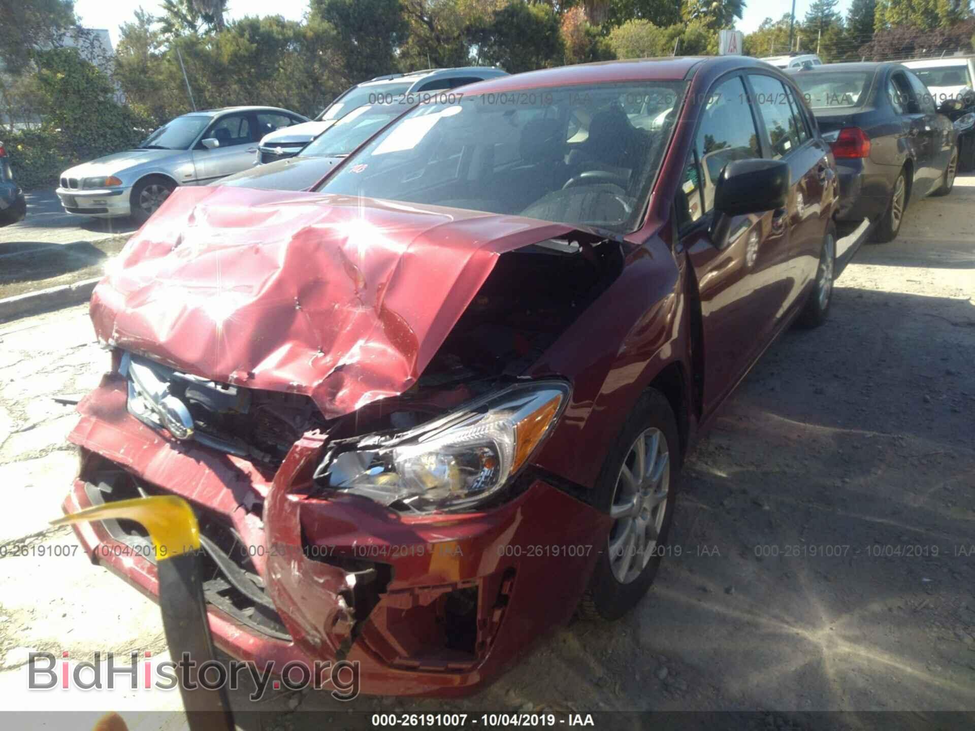 2013 SUBARU IMPREZA - VIN: JF1GPAA63D1894620 - Фото 2