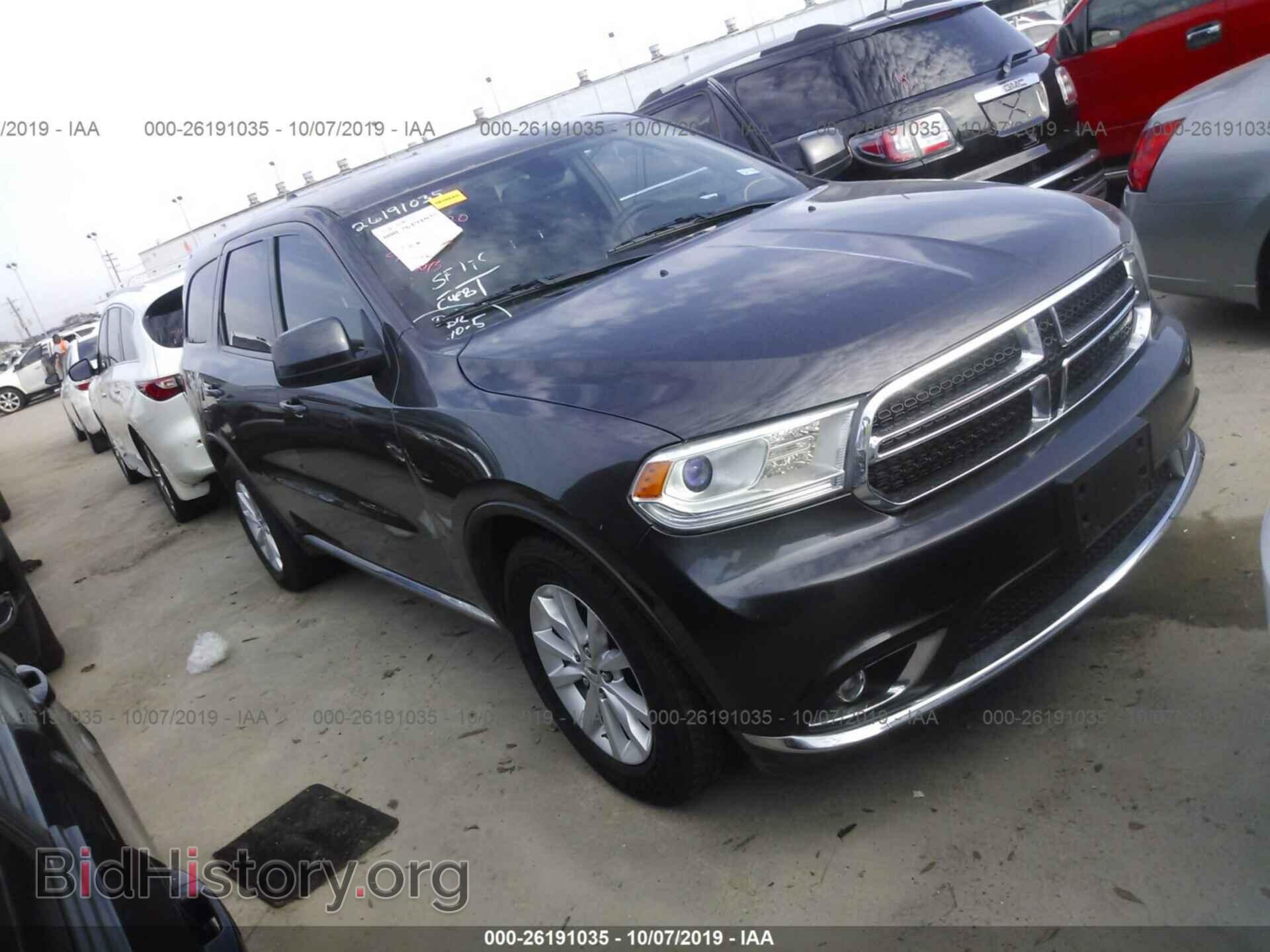 Фотография 1C4RDHAG8FC937837 - DODGE DURANGO 2015