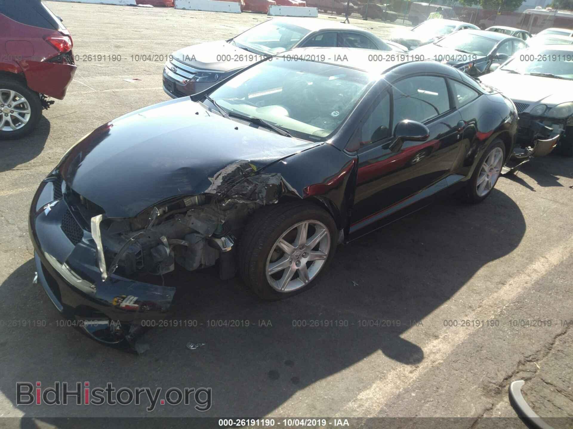 2007 MITSUBISHI ECLIPSE - VIN: 4A3AK34T57E001806 - Фото 2
