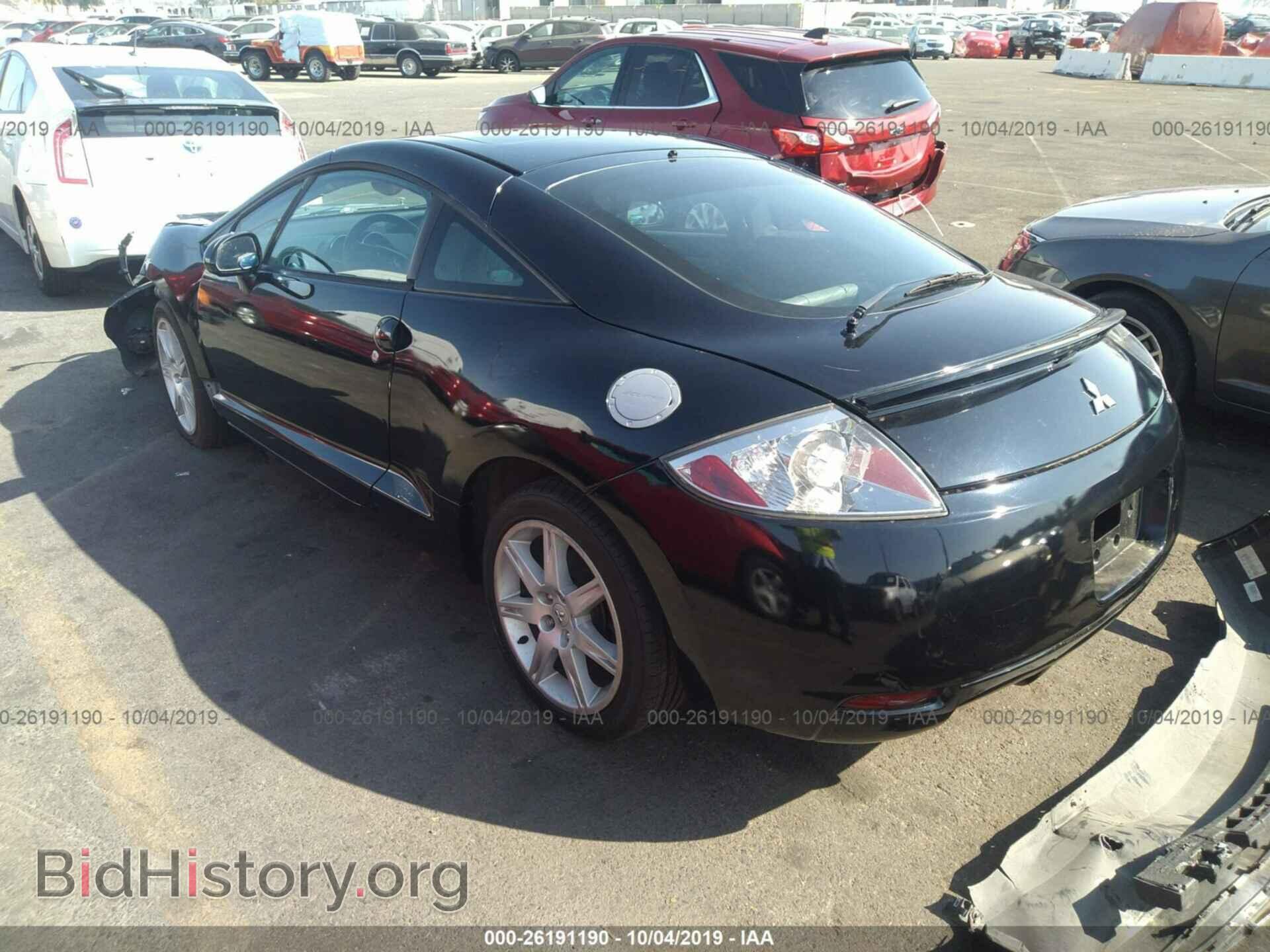 2007 MITSUBISHI ECLIPSE - VIN: 4A3AK34T57E001806 - Фото 3