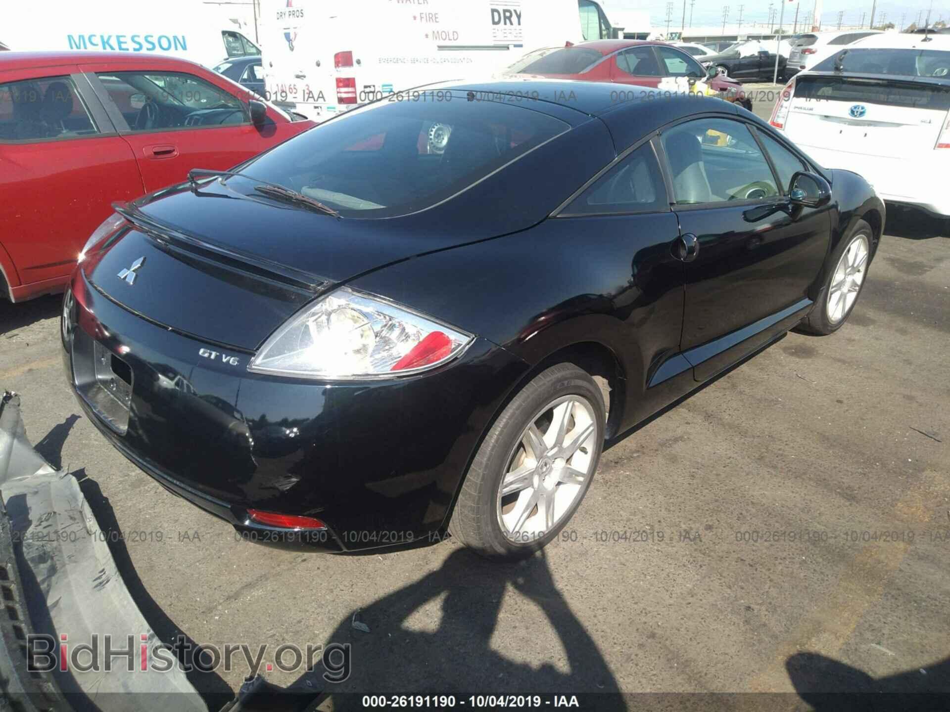 2007 MITSUBISHI ECLIPSE - VIN: 4A3AK34T57E001806 - Фото 4