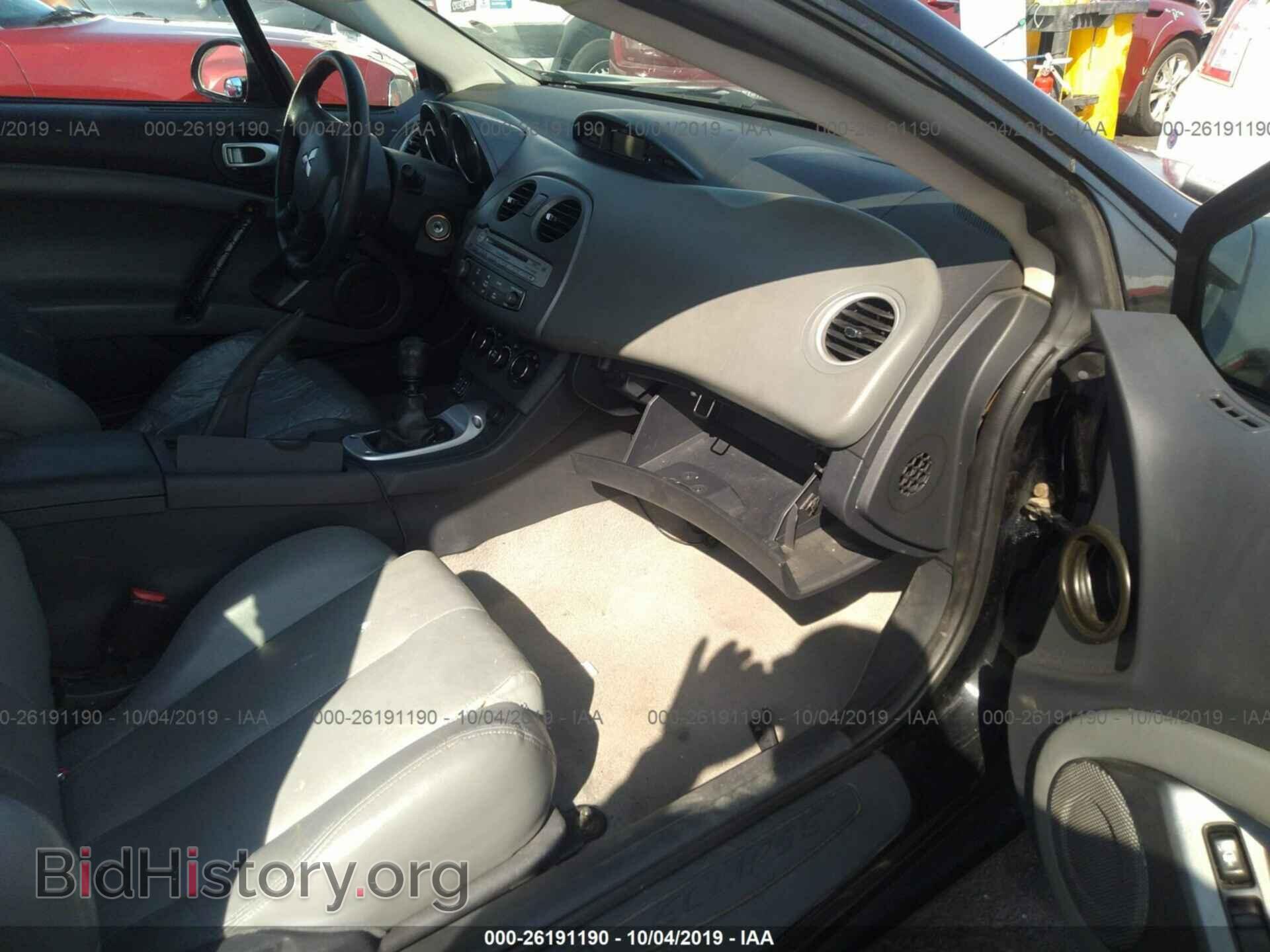 2007 MITSUBISHI ECLIPSE - VIN: 4A3AK34T57E001806 - Фото 5