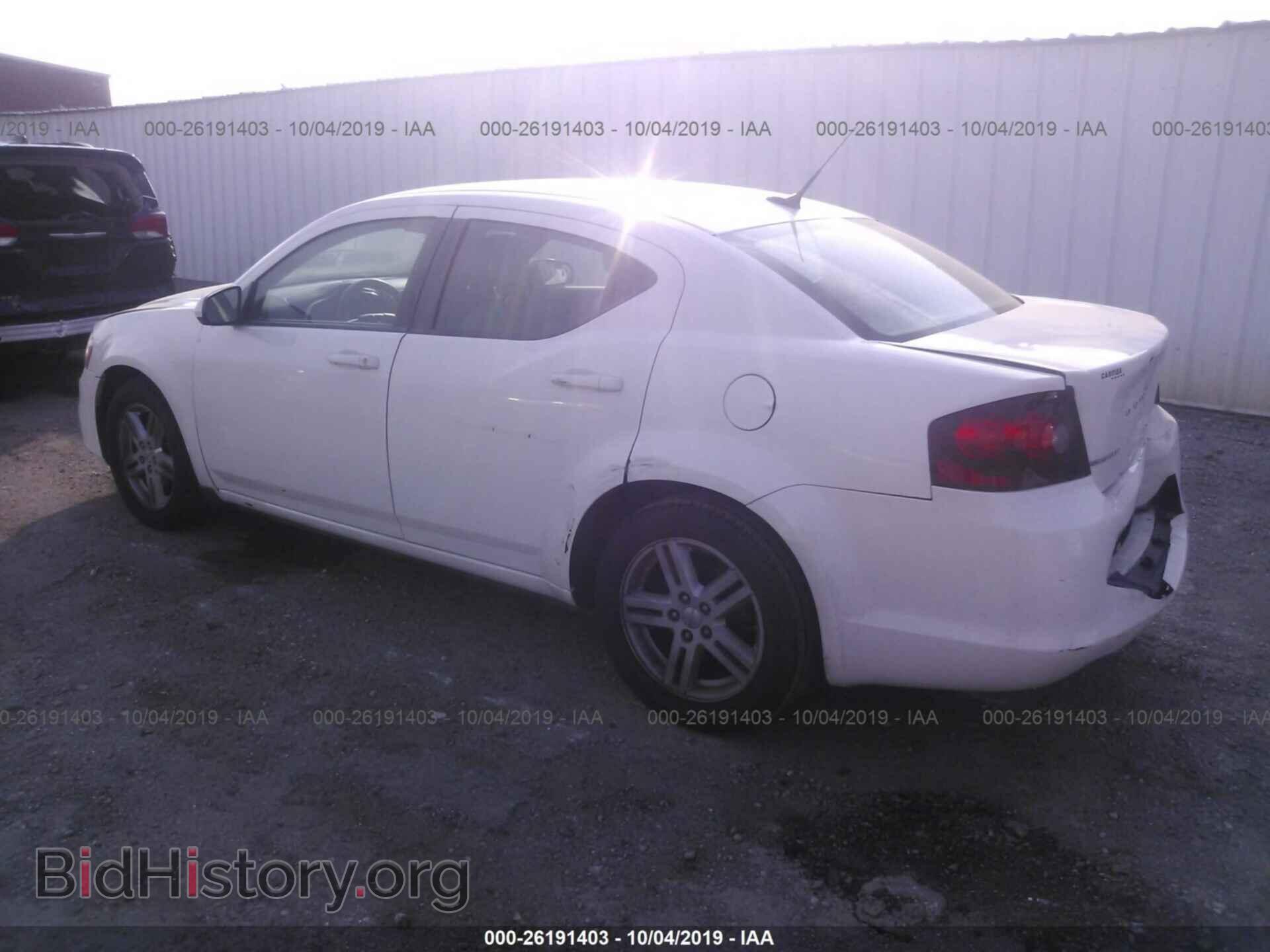 2011 DODGE AVENGER - VIN: 1B3BD1FB2BN501393 - Фото 3