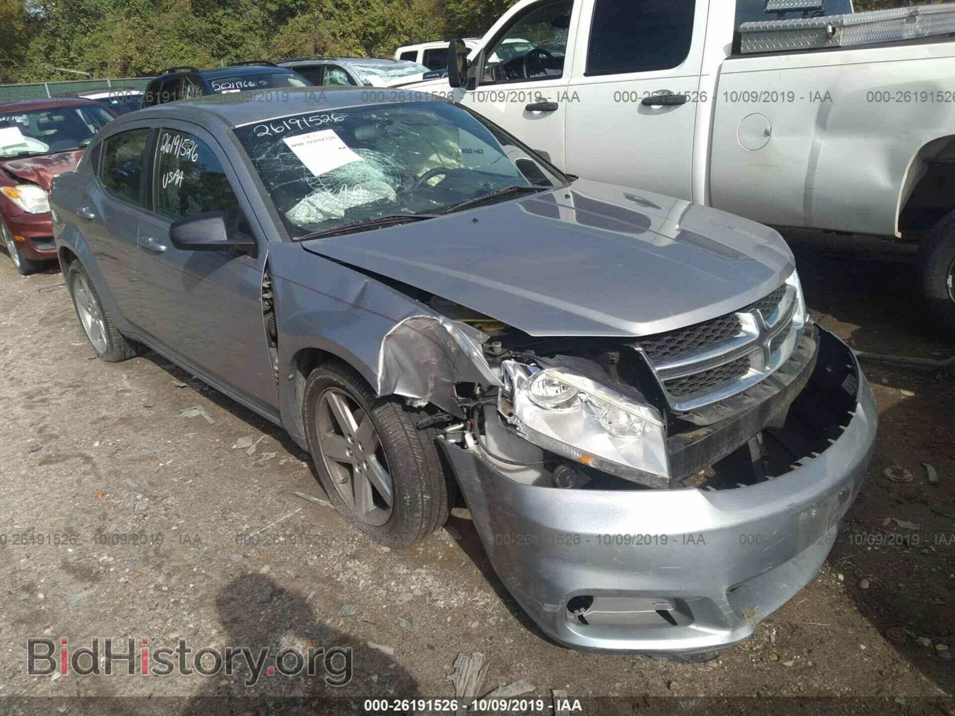 Photo 1C3CDZAB1DN566638 - DODGE AVENGER 2013