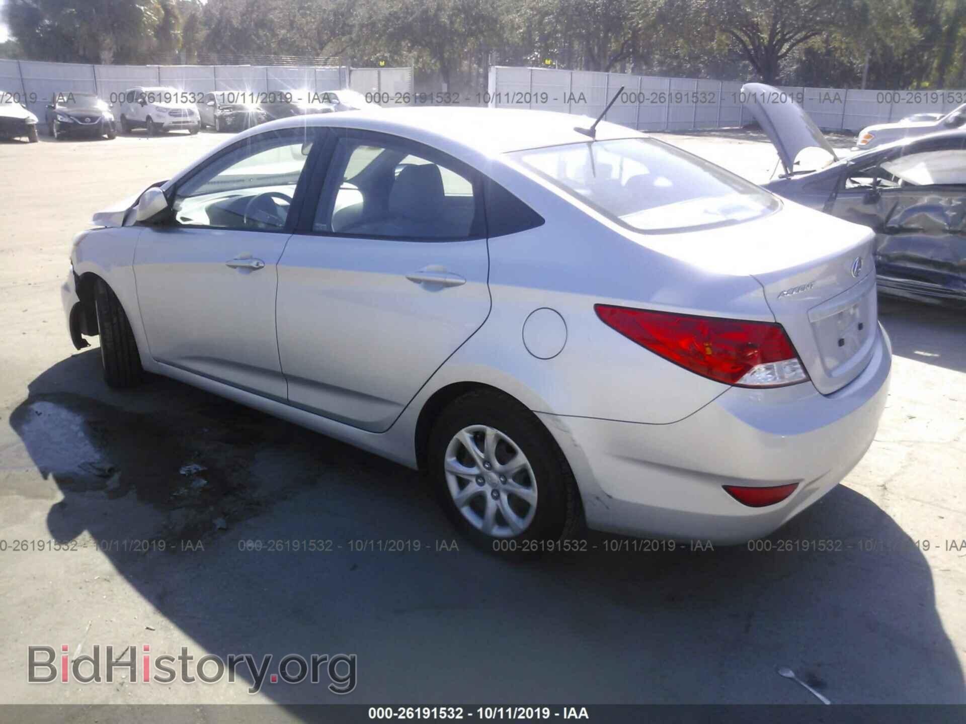 2013 HYUNDAI ACCENT - VIN: KMHCT4AE1DU376920 - Фото 3