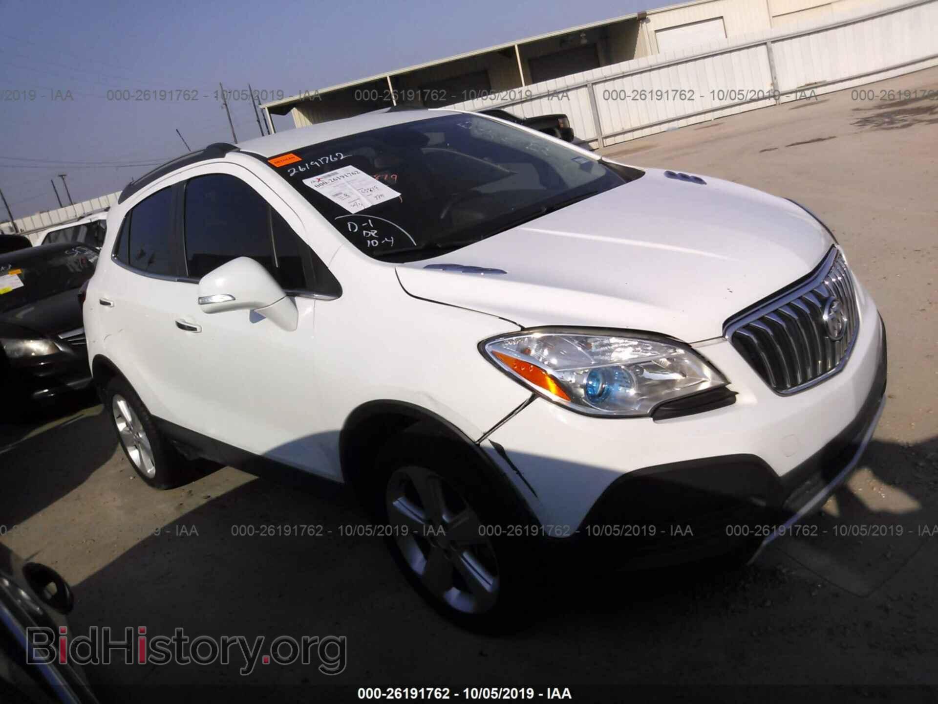 Фотография KL4CJASB0GB531481 - BUICK ENCORE 2016