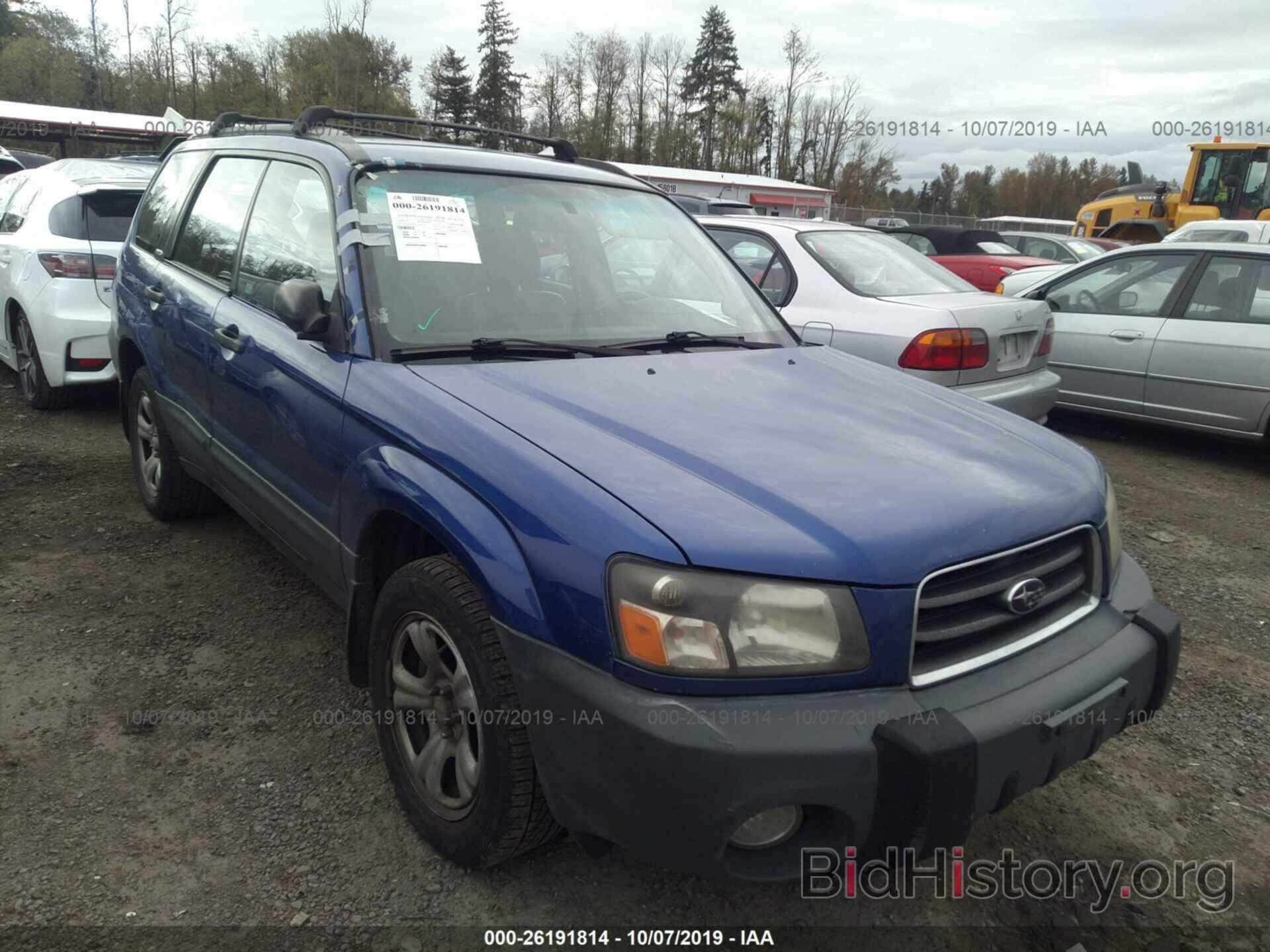 Photo JF1SG63683H736218 - SUBARU FORESTER 2003