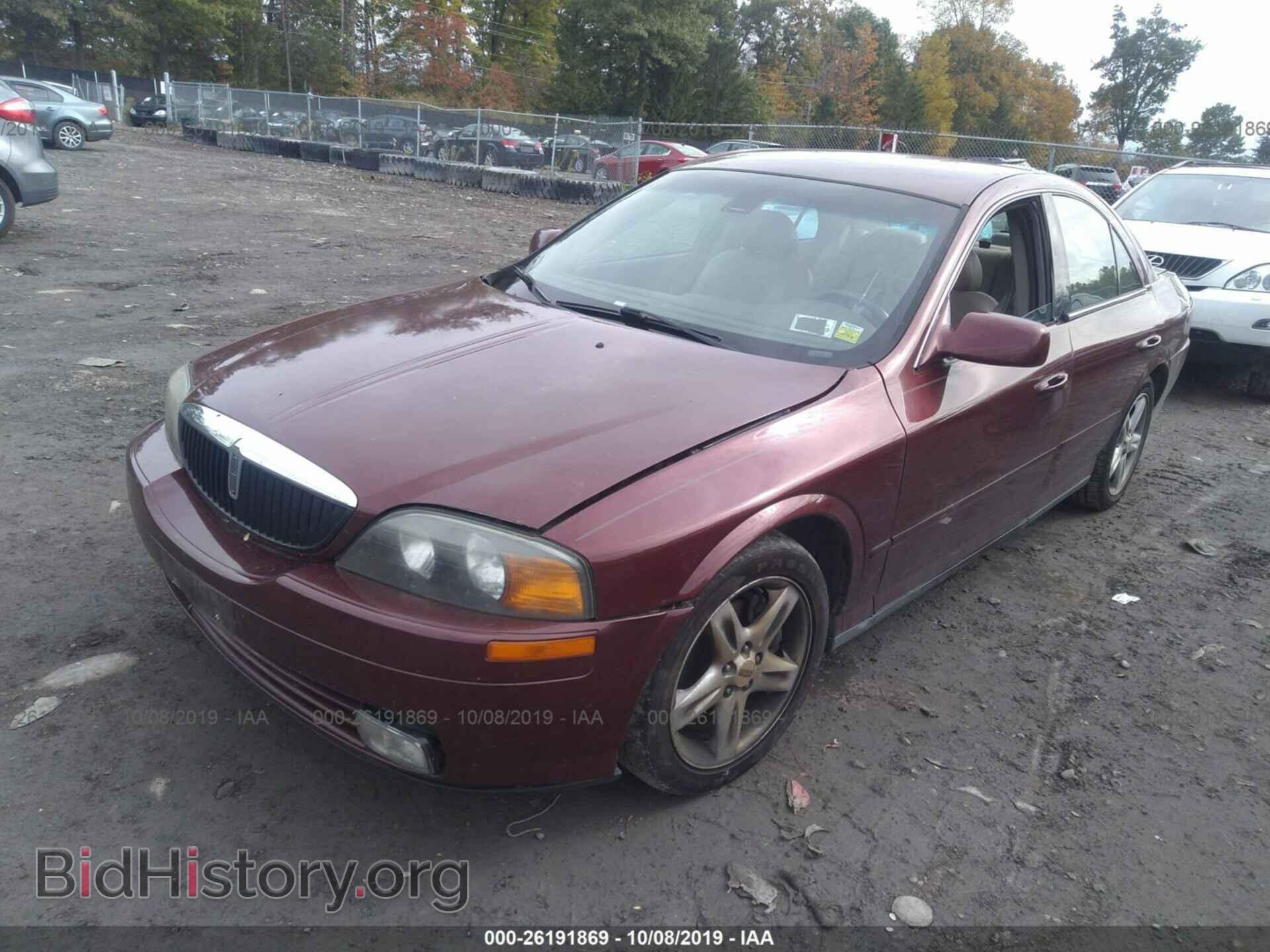 2002 LINCOLN LS - VIN: 1LNHM87A92Y646027 - Photo 2