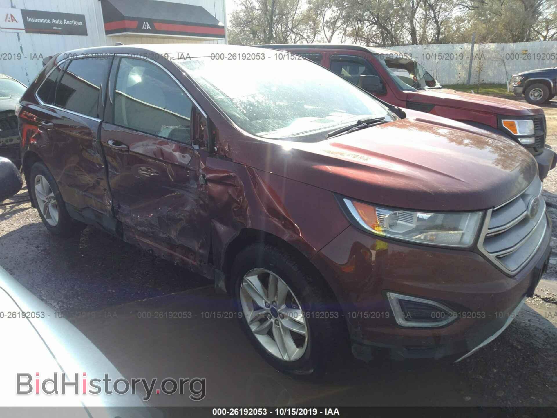 Фотография 2FMTK4J84FBB85997 - FORD EDGE 2015