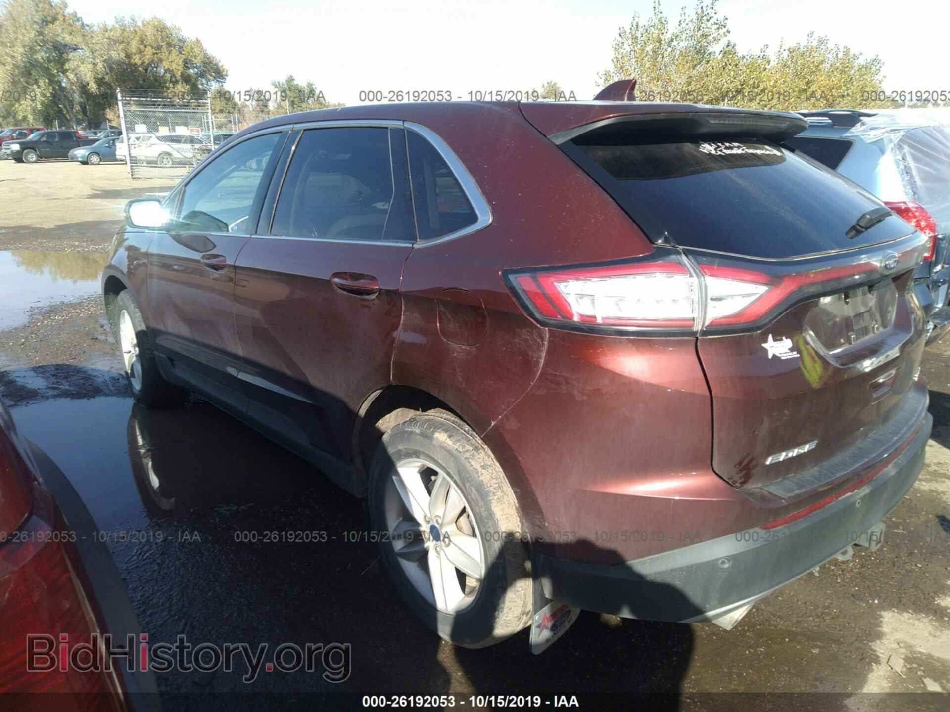 2015 FORD EDGE - VIN: 2FMTK4J84FBB85997 - Фото 3