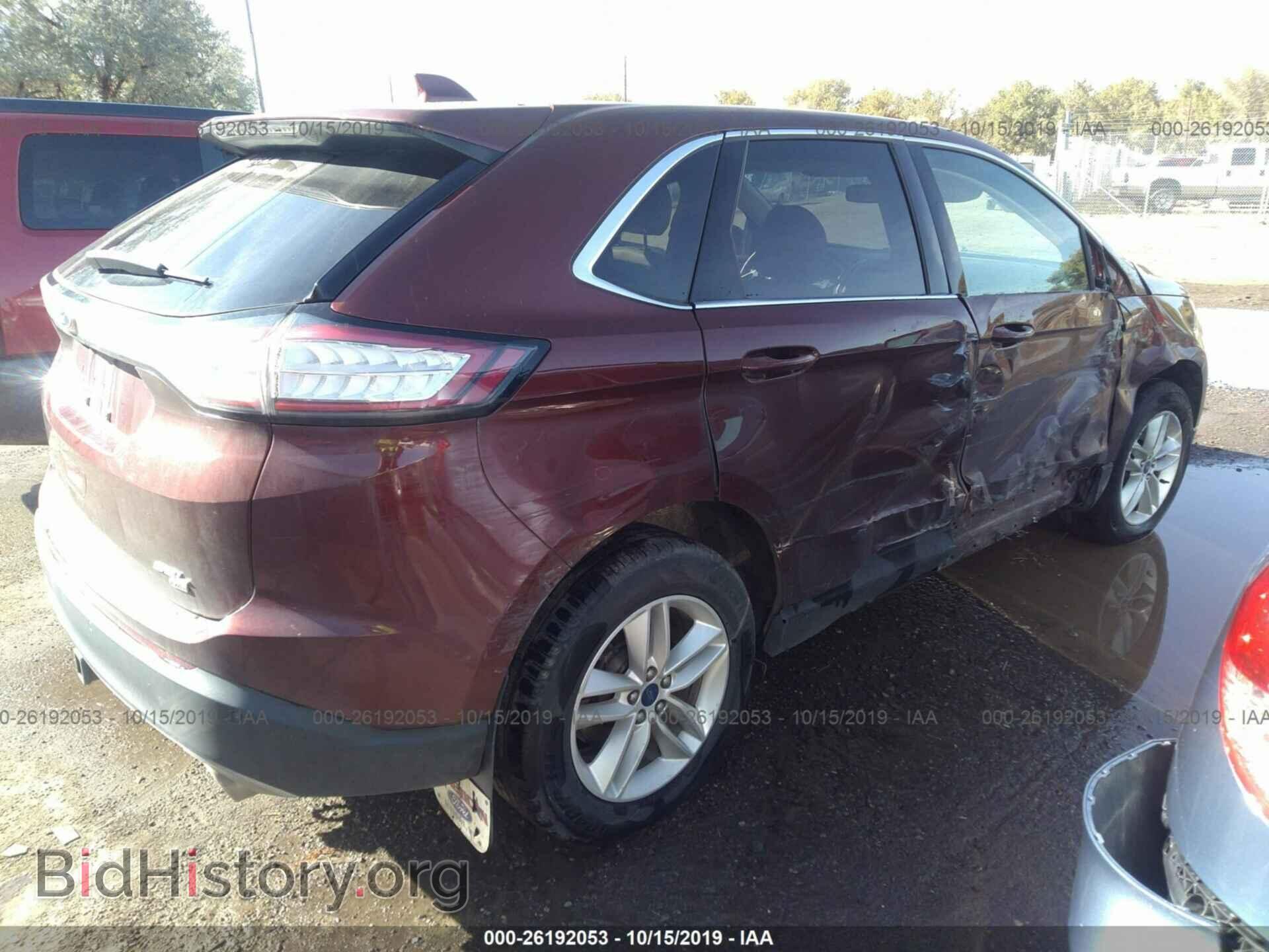 2015 FORD EDGE - VIN: 2FMTK4J84FBB85997 - Фото 4