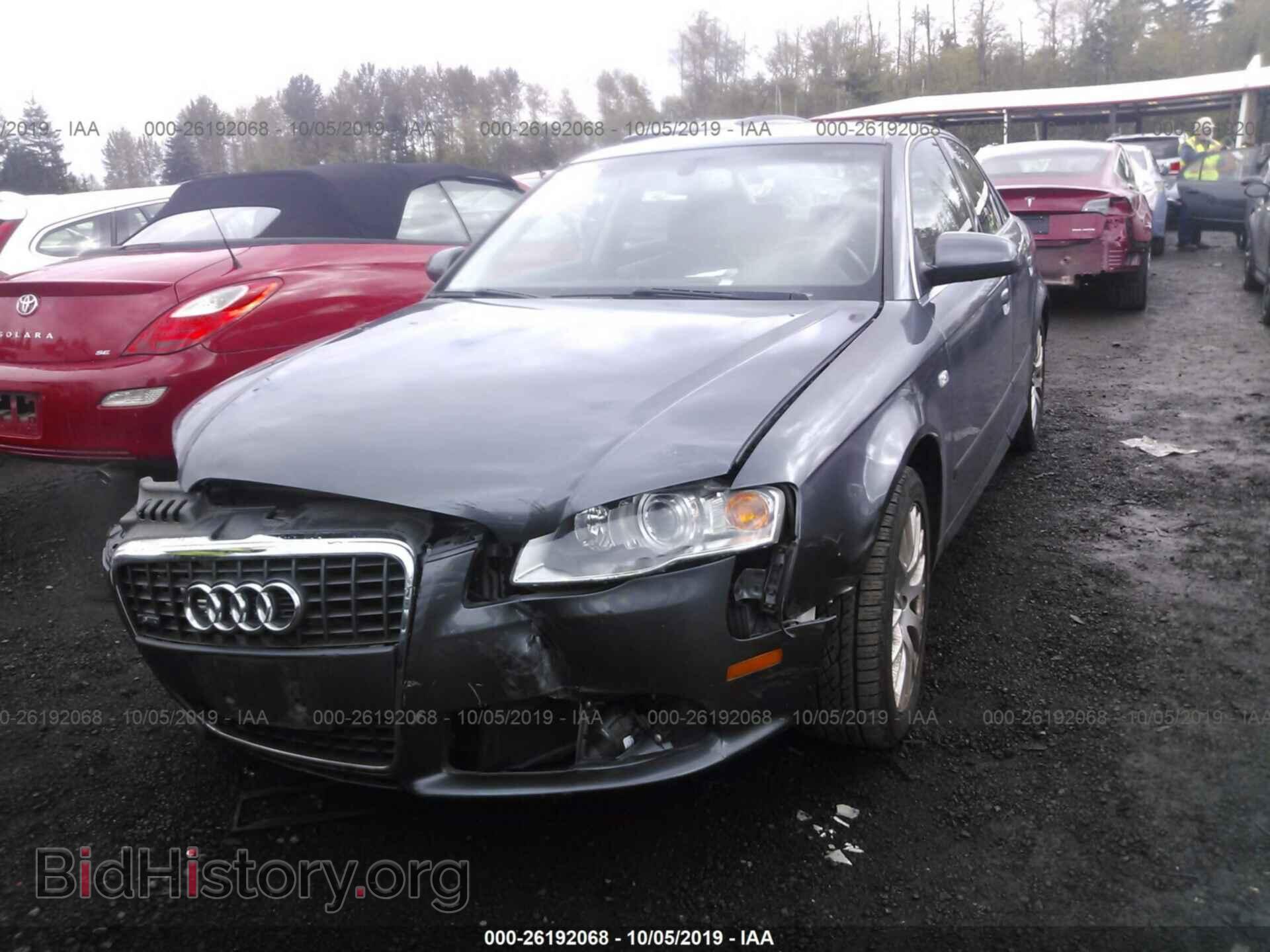 2008 AUDI A4 - VIN: WAUDF78E68A132319 - Фото 2