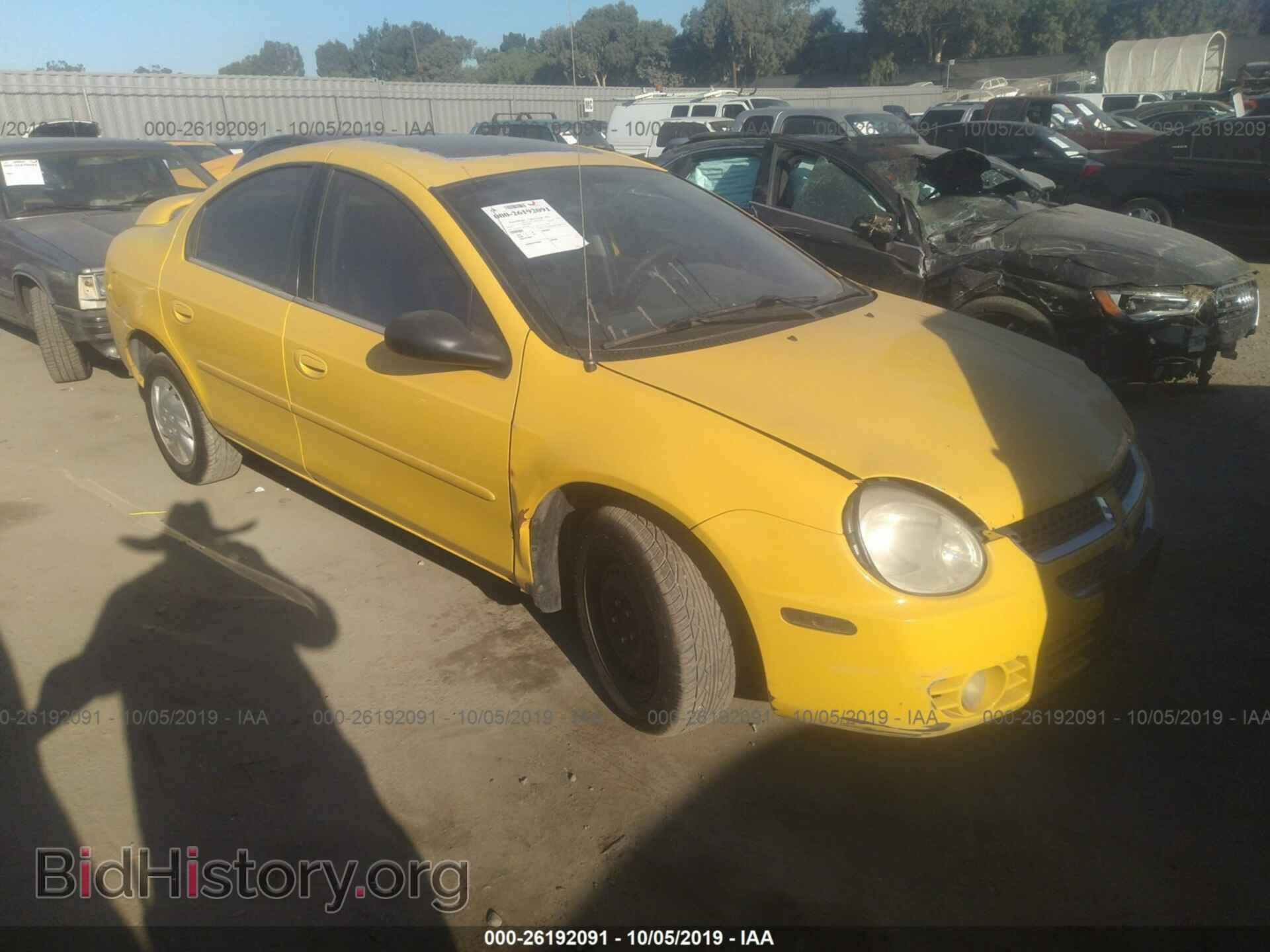 Photo 1B3ES56C74D612100 - DODGE NEON 2004