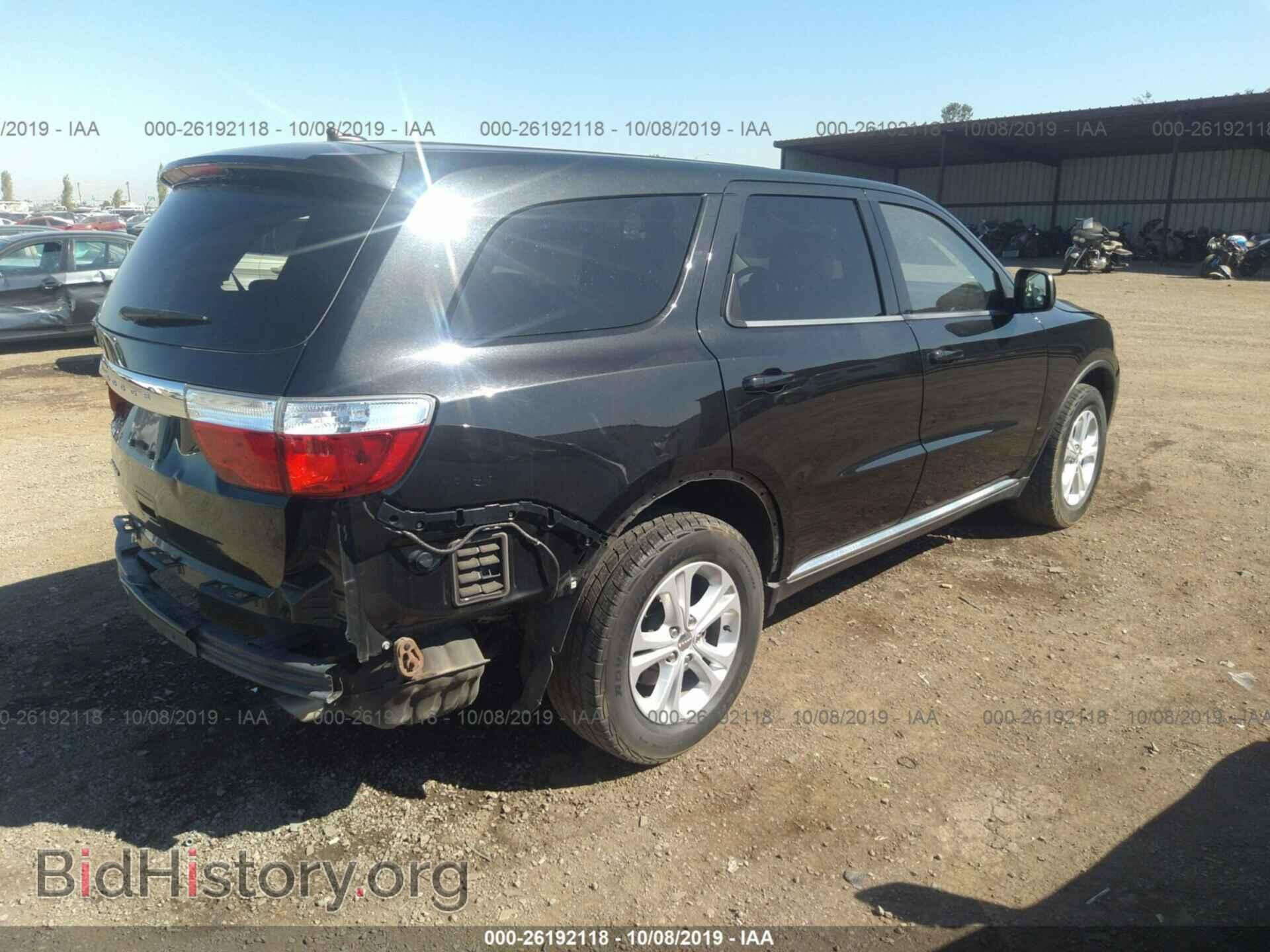2013 DODGE DURANGO - VIN: 1C4RDHAG5DC653479 - Фото 4