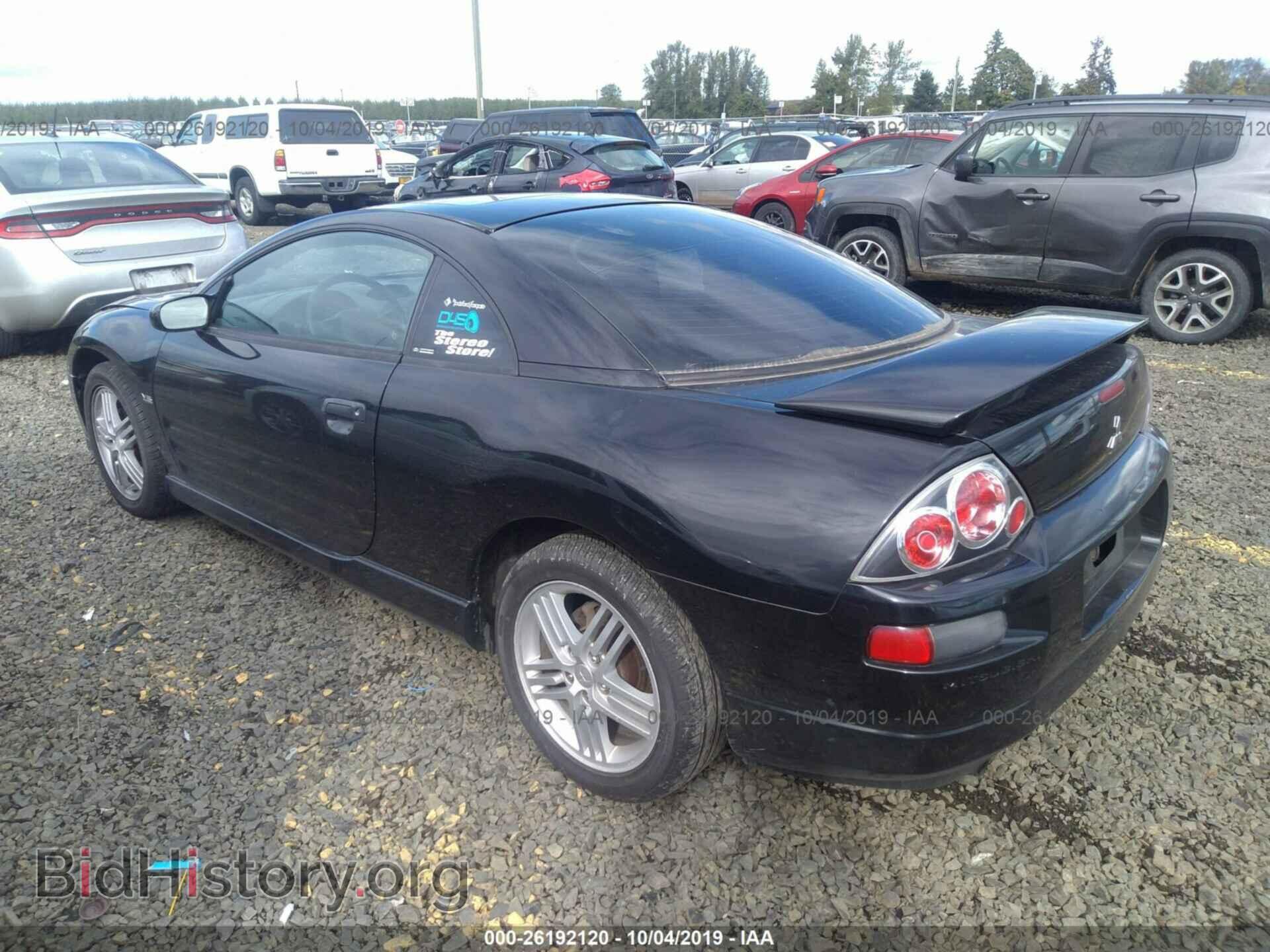 2003 MITSUBISHI ECLIPSE - VIN: 4A3AC84H53E176234 - Фото 3